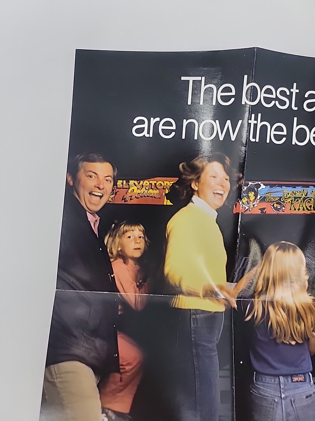 Taito Nintendo NES 1990 Fold Out Insert Advertisment Arcade Home Game TAI-NES-US