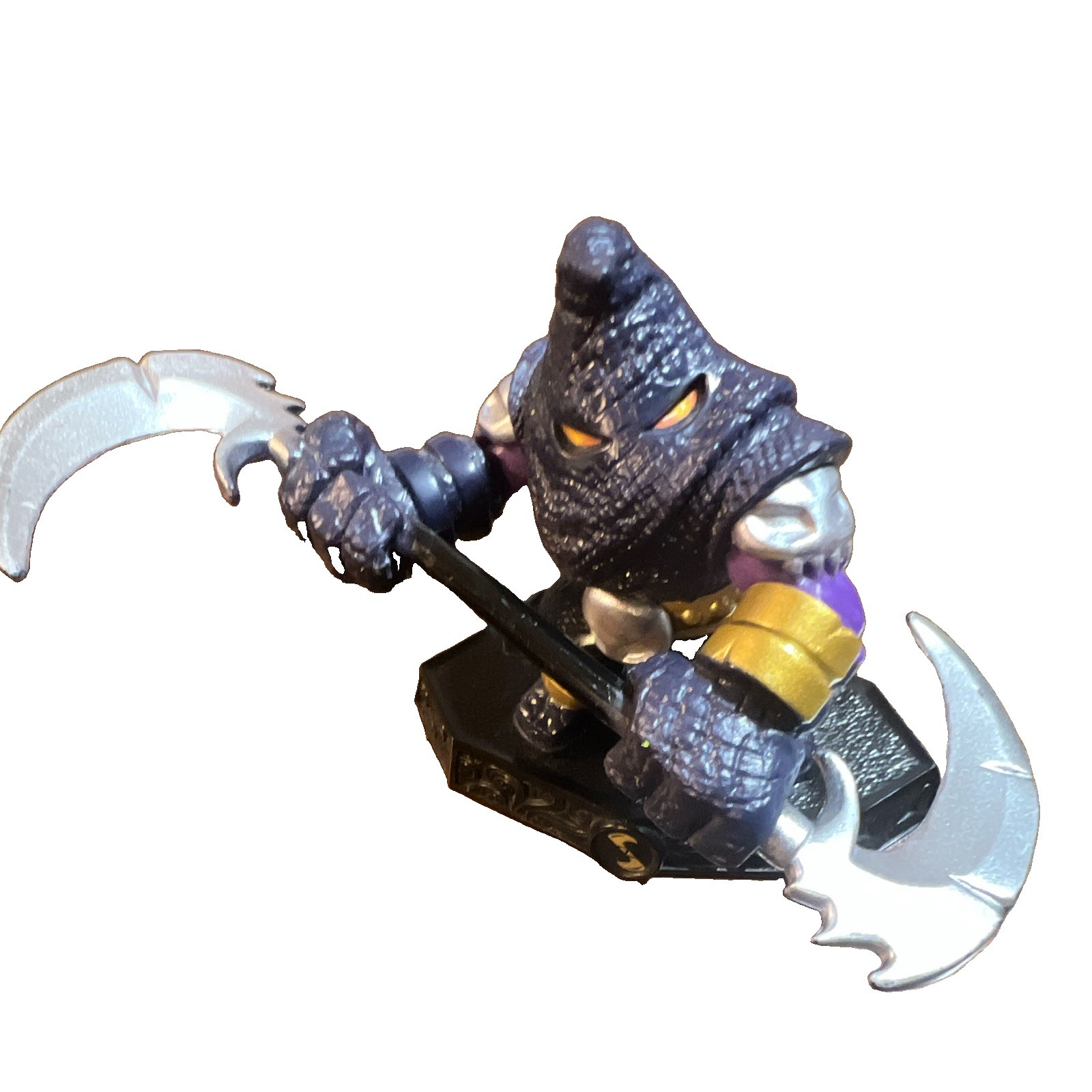 Activision Skylanders Chop Chop Character Figure on Base Black/Blue