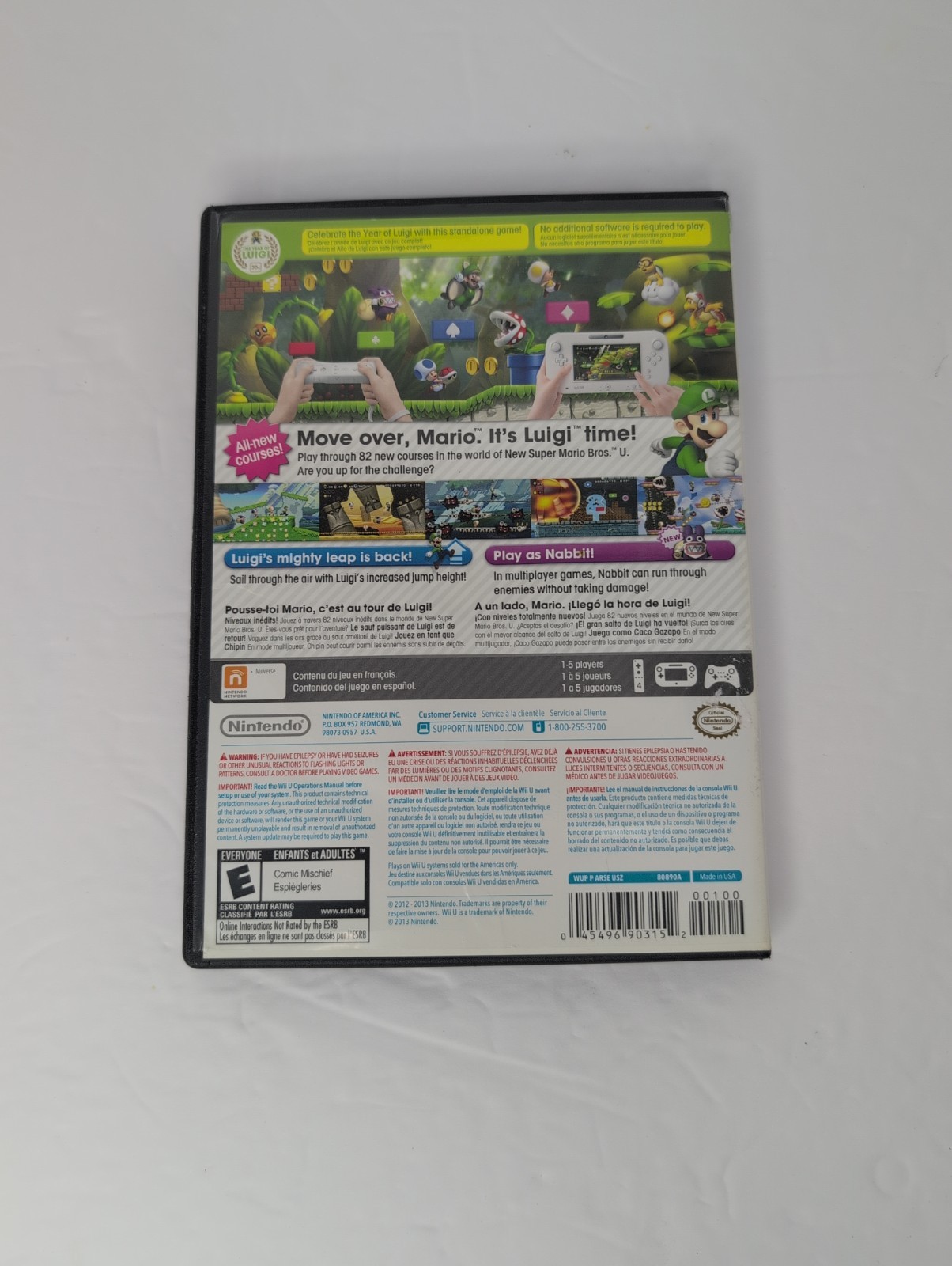 Used- New Super Luigi U (Nintendo Wii U, 2013)