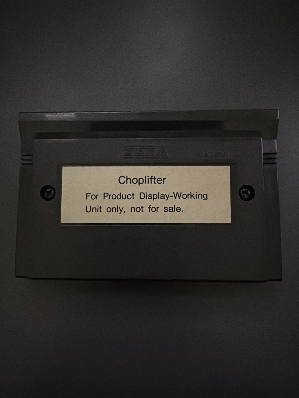 Choplifter – Kiosk – Demo Cartridge (Sega Master System SMS)