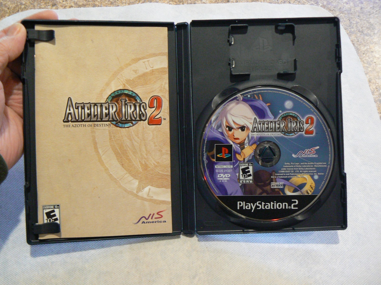Atelier Iris 2: The Azoth of Destiny (PlayStation 2, PS2, 2006) Complete Tested