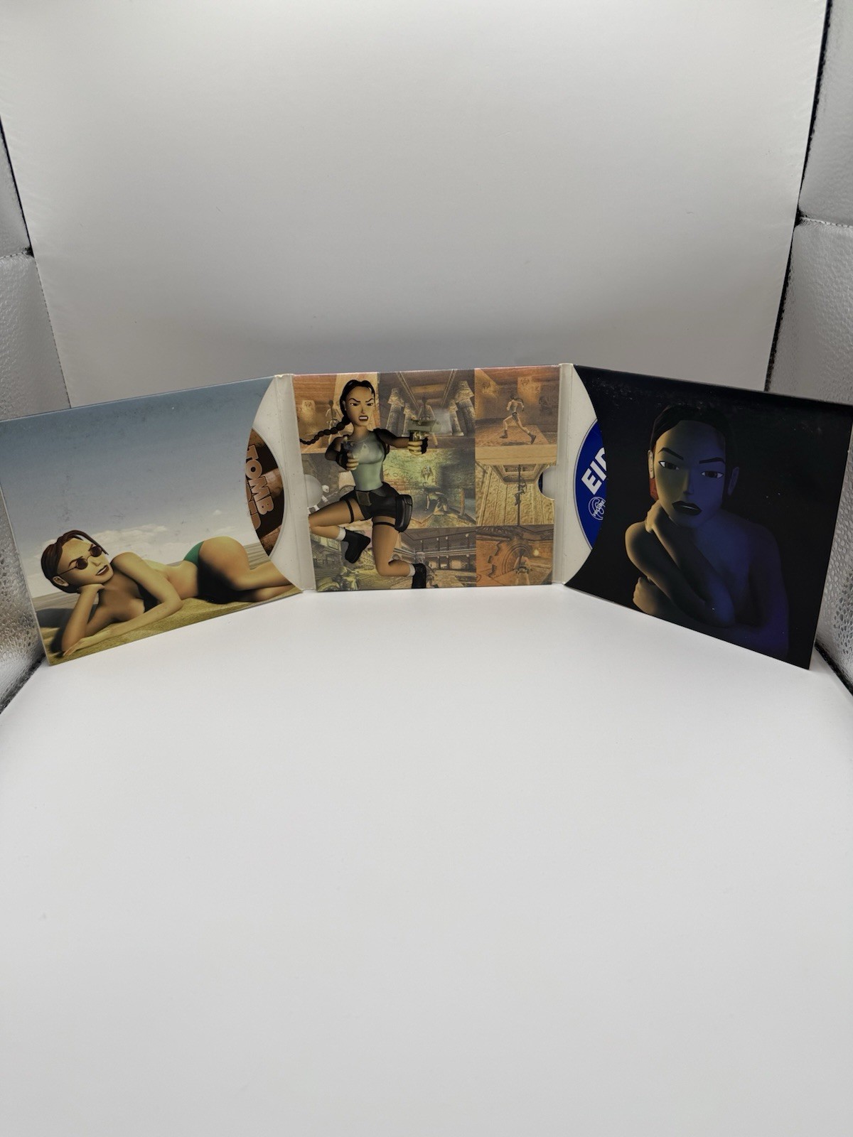 Tomb Raider Eidos Interactive Complete Collection PC Games W/ Manual Demo Tested