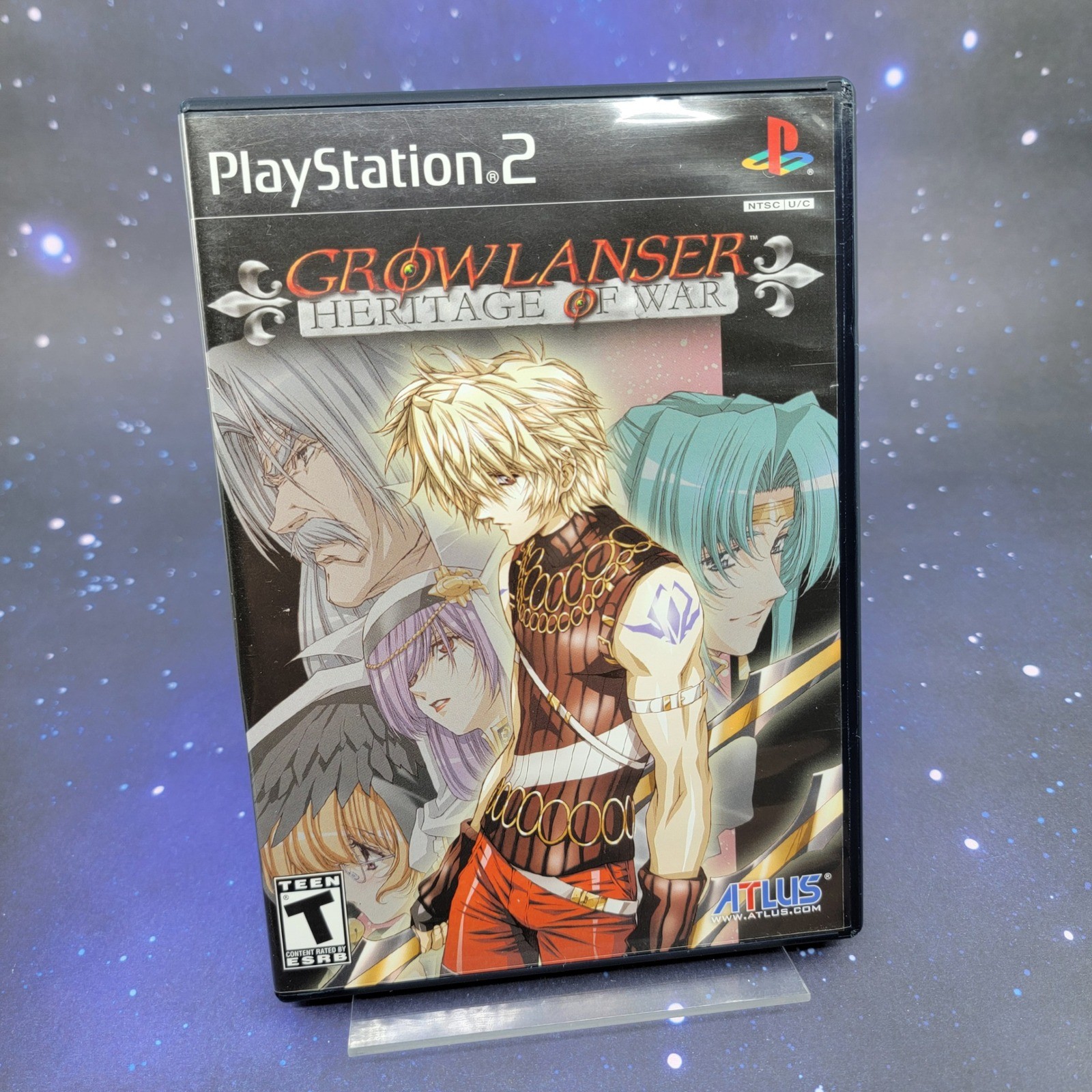 Growlanser Heritage of War PS2 PlayStation 2 Atlus RPG Game in Case with Manual