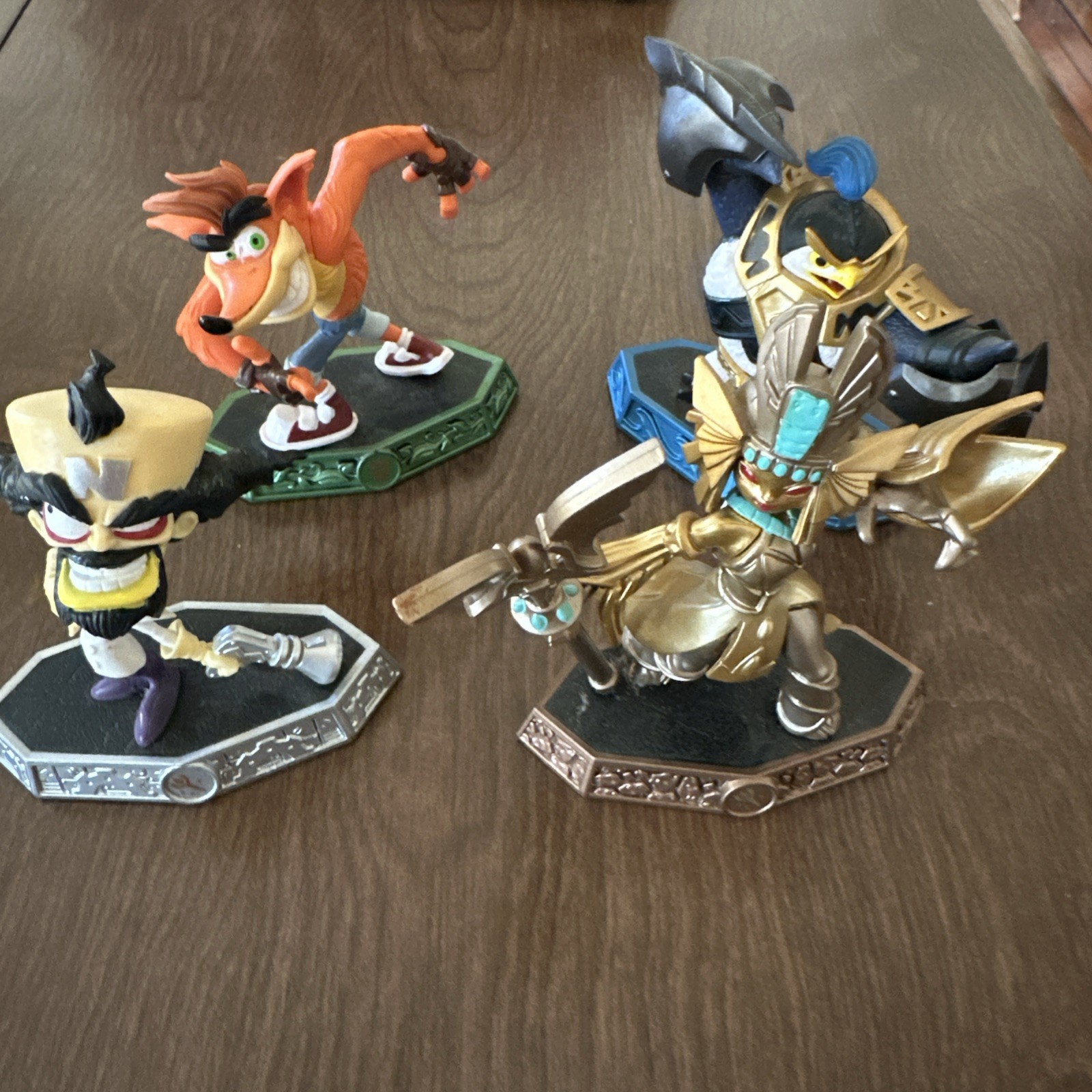 Skylanders Imaginators LOT 4 Crash Bandicoot/Dr. Neo Cortex and more