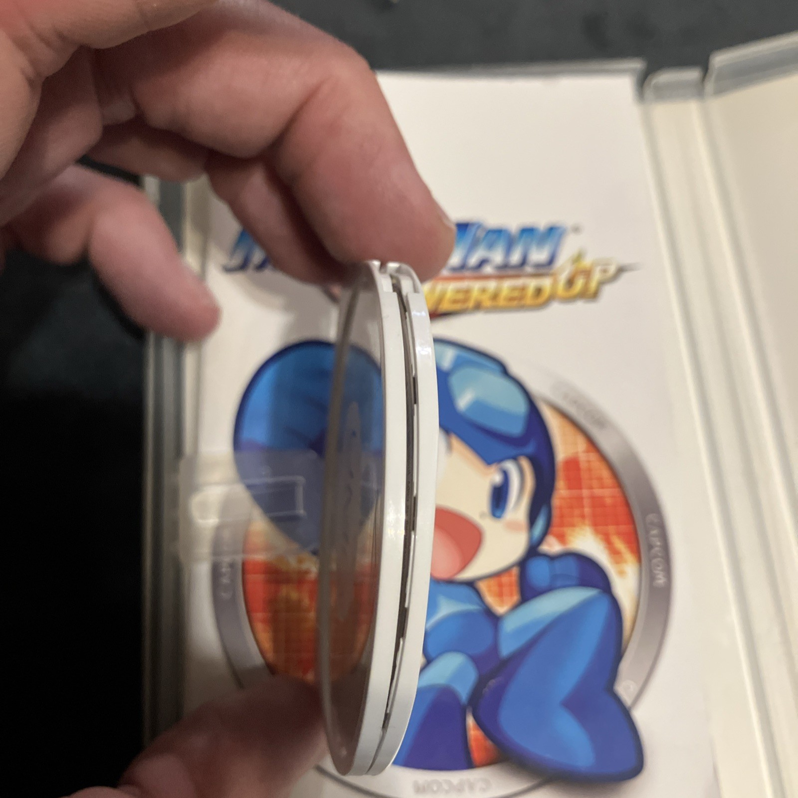 Mega Man Powered Up Sony Playstion Portable PSP CIB W/ Manual See Notes