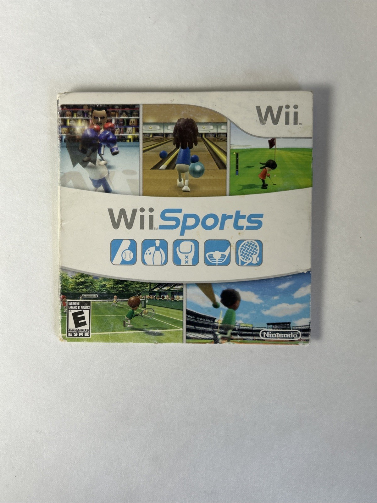 Nintendo Wii Sports RVL-101 Complete Blue Console Bundle W Motion Plus & Game