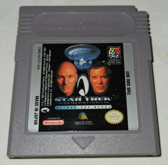 Star Trek Generations Beyond The Nexus Cartridge Only Authentic Nintendo GameBoy