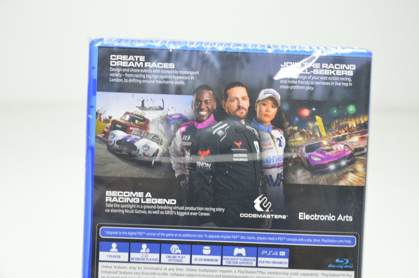Grid Legends Sony PlayStation 4 Electronic Arts Ps5 Upgrade Available Brand New