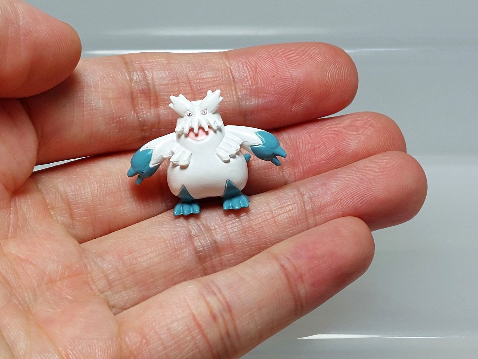 Abomasnow Yukinooh Pokemon Keshipoke Mini Figure Ensky Toy Japan Q02 0.8in