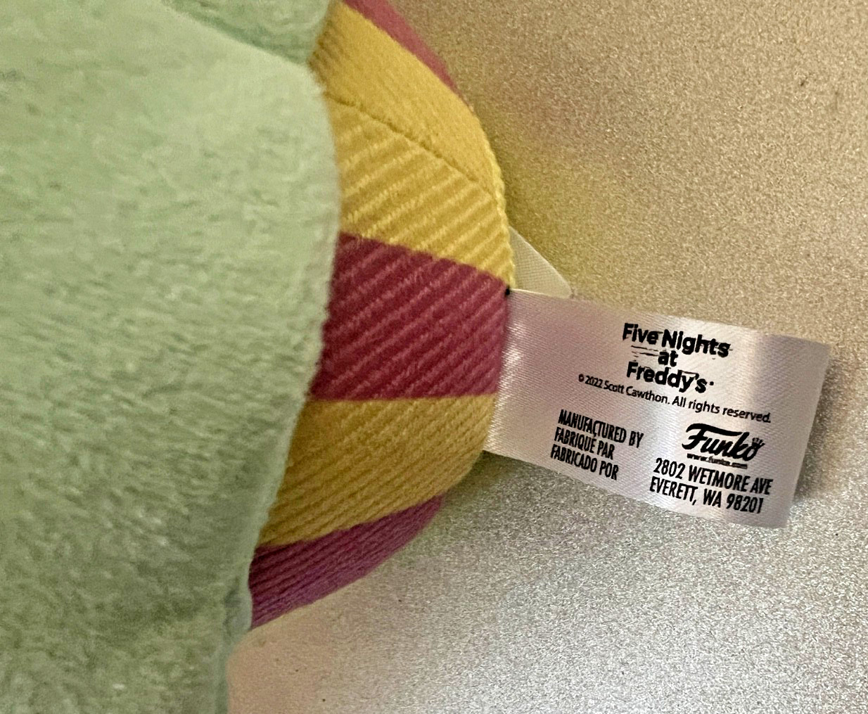 Five Nights At Freddy’s Spring Colorway Easter 8″Cupcake Plush FNAF Funko