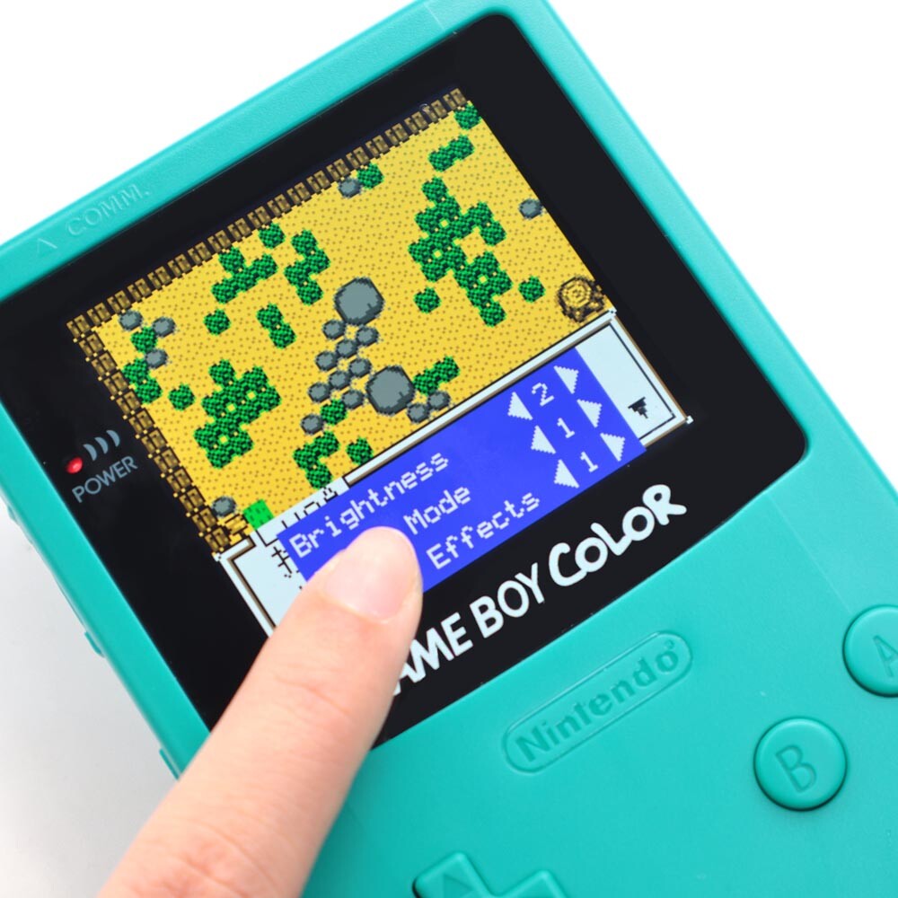 HISPEEDIDO GBC Laminated OLED Touch Screen With Pre-cut Shell For GameBoy Color