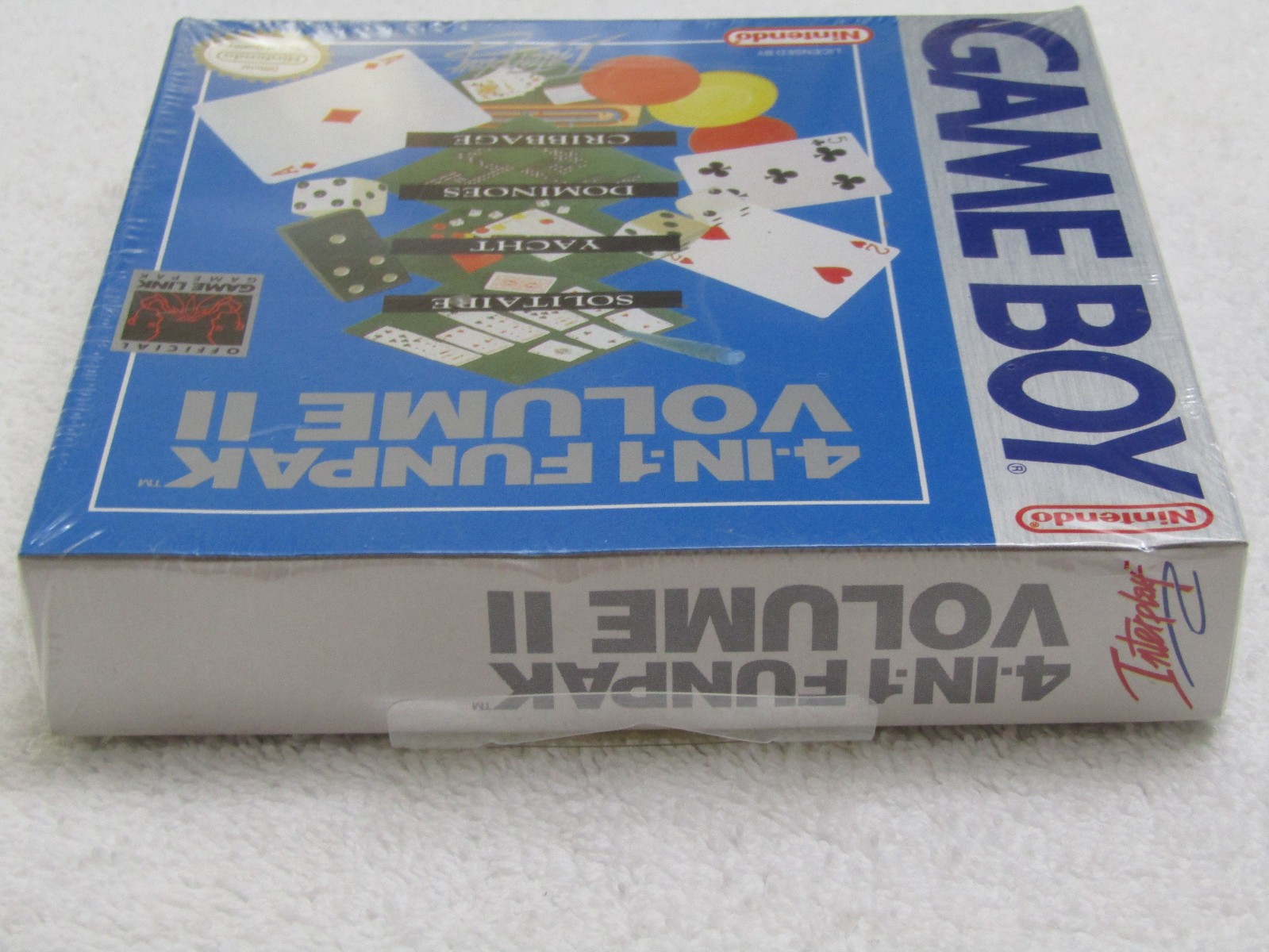 4-In-1 Funpak Volume II 2 for Nintendo Game Boy Gameboy – Factory Sealed!