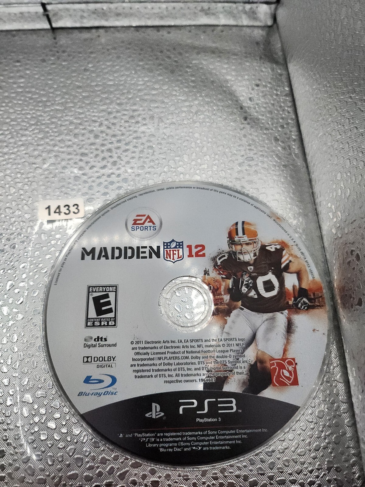 Madden NFL 12 PlayStation 3 Game Disc