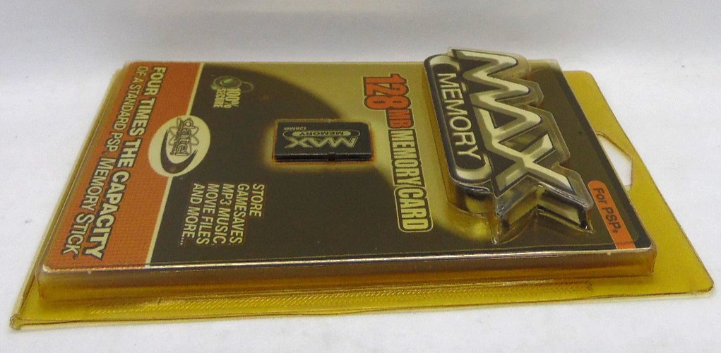 Max Memory PSP 128MB Memory Card Playstation Portable Pro Duo