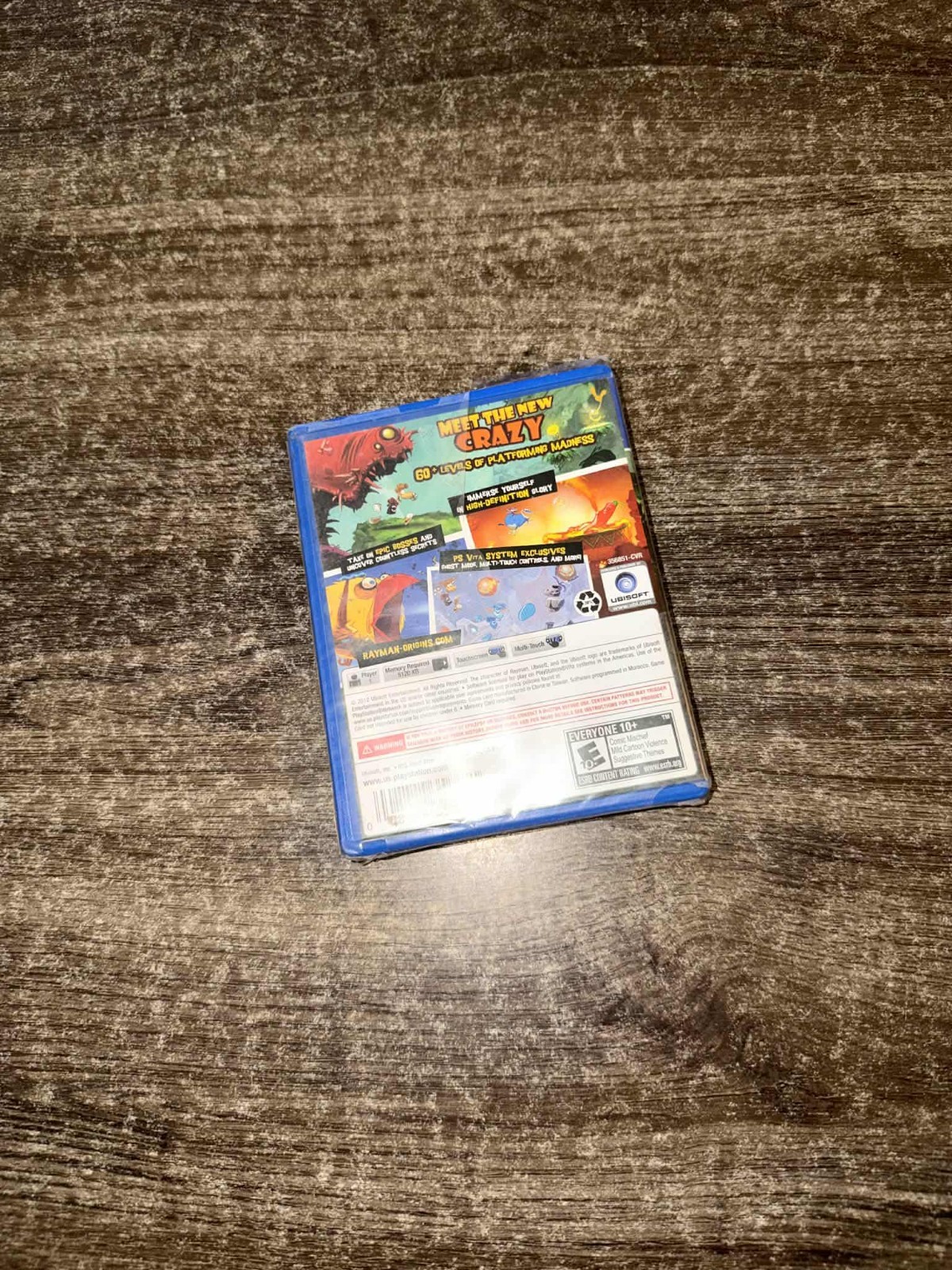 Rayman Origins (Sony PlayStation Vita, 2012) Brand New