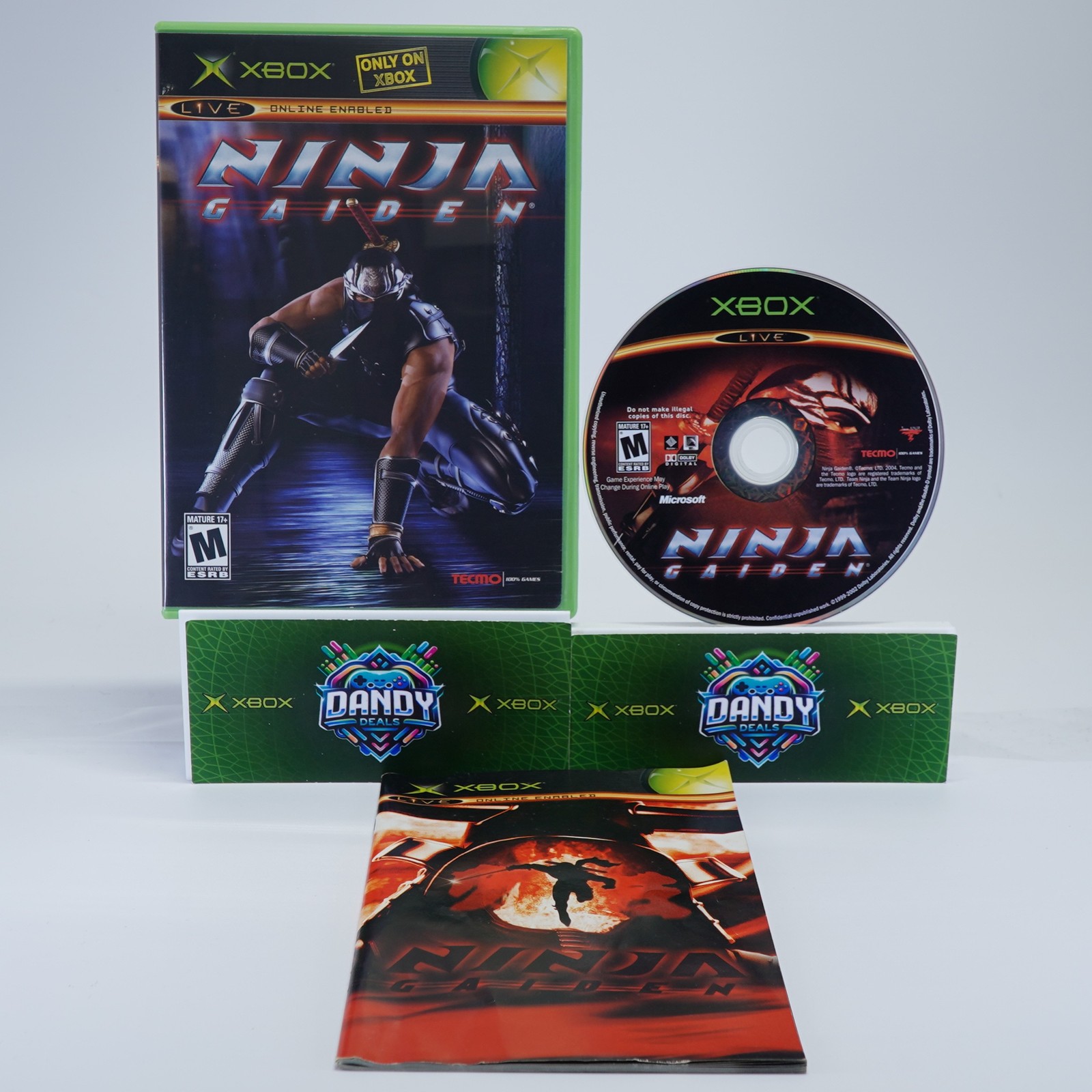 Ninja Gaiden CIB W/ Manual – Xbox