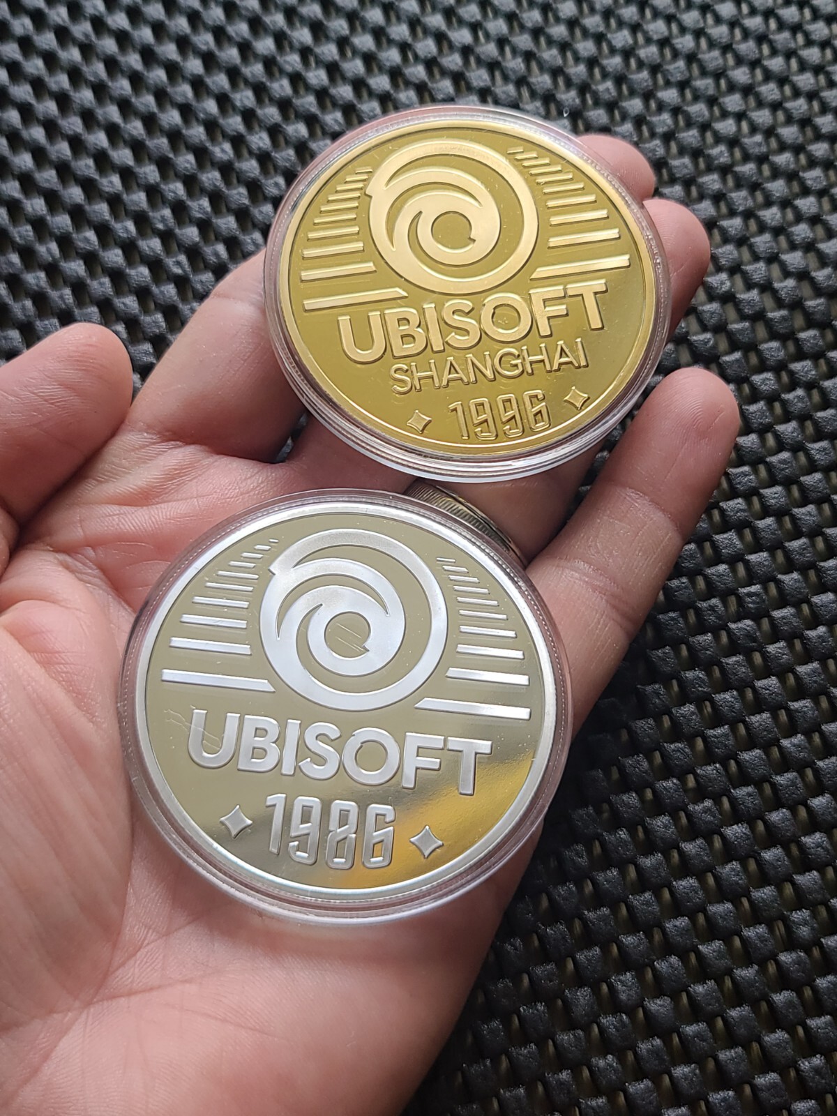 Ubisoft Developer Coin Medal 25th 35th anniversary Shanghai rare promo Xbox PS5