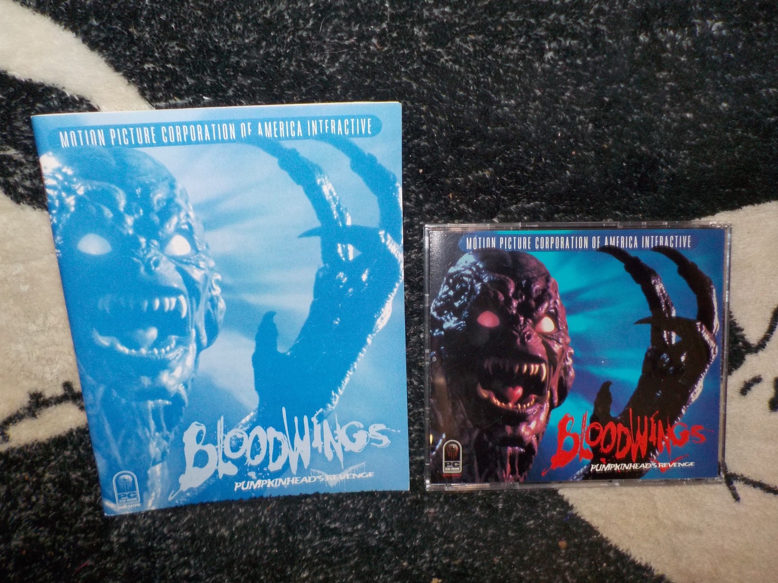 Bloodwings: Pumpkinhead’s Revenge (PC, 1995) CD & Manual