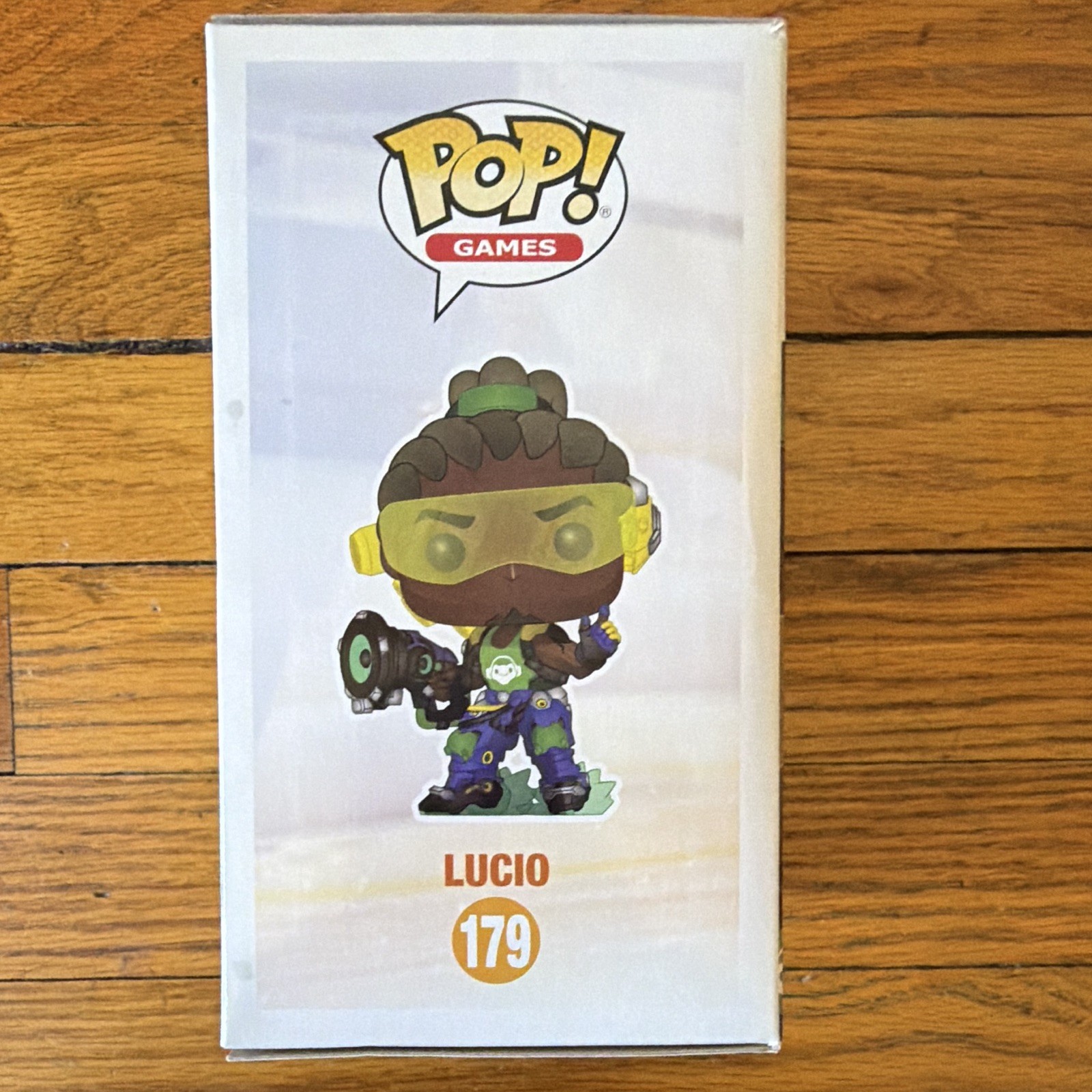 Funko Pop! Games Overwatch Lucio Vinyl Figure #179 2017 Boxed
