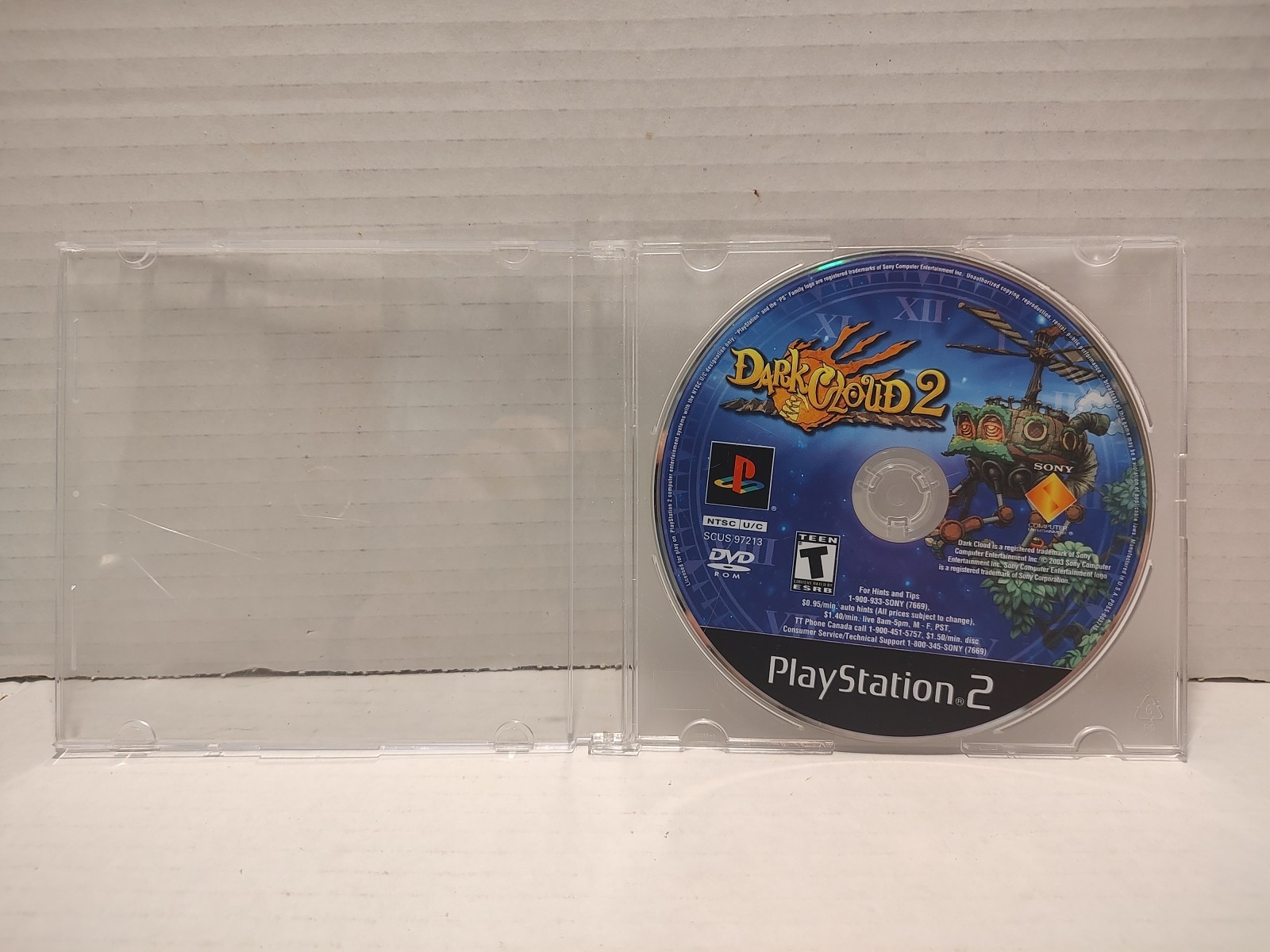 🔥 Dark Cloud 2 Sony PlayStation 2 2003 Disc Only PS2 Working- (Lite Scratches)