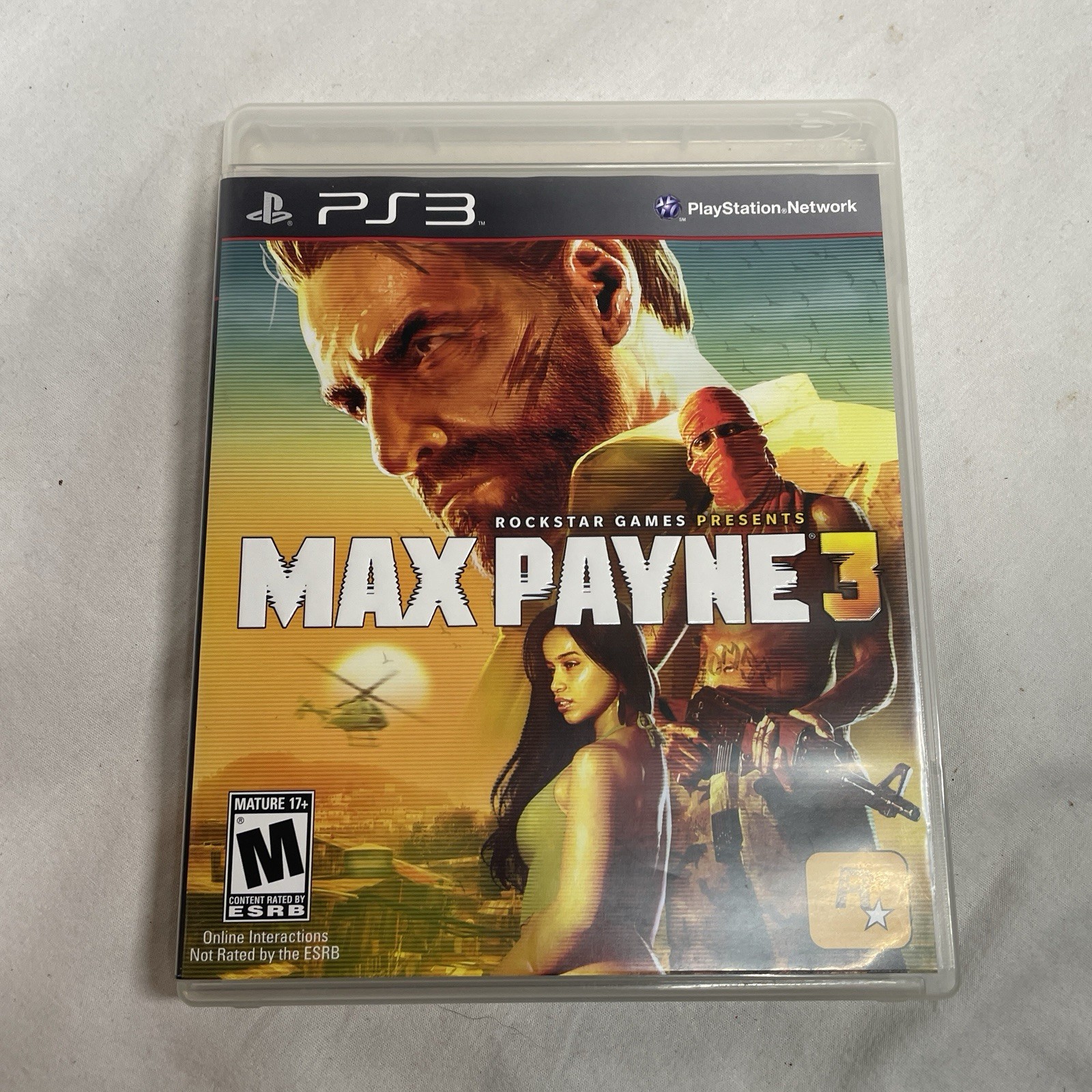 Max Payne 3 Sony PlayStation 3 PS3 NTSC, CIB Tested Complete With Inserts Mint