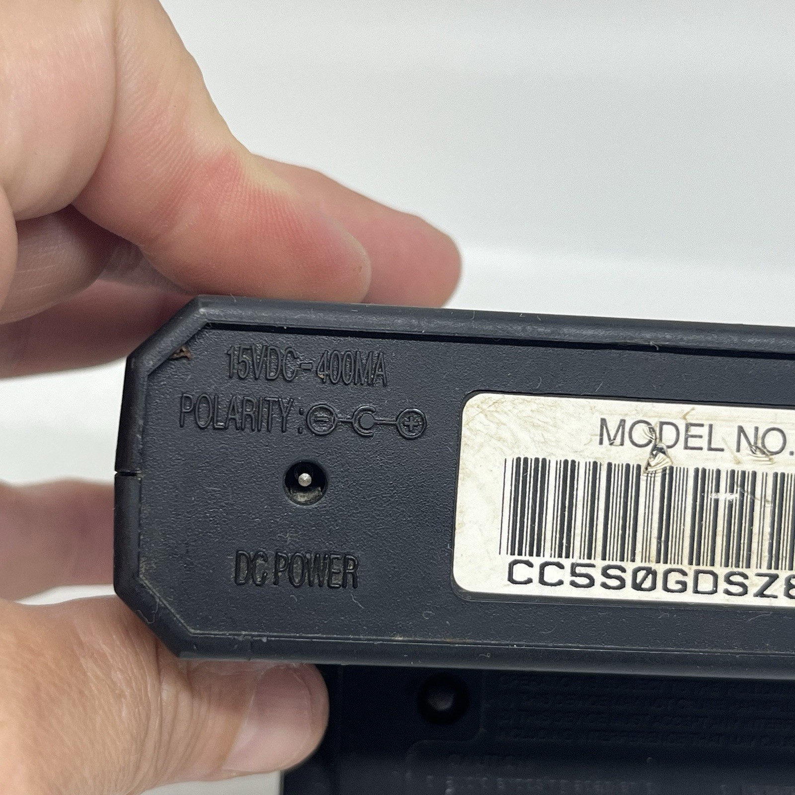 SEGA Channel Adapter Black External Attachment Sega Genesis Console (untested)