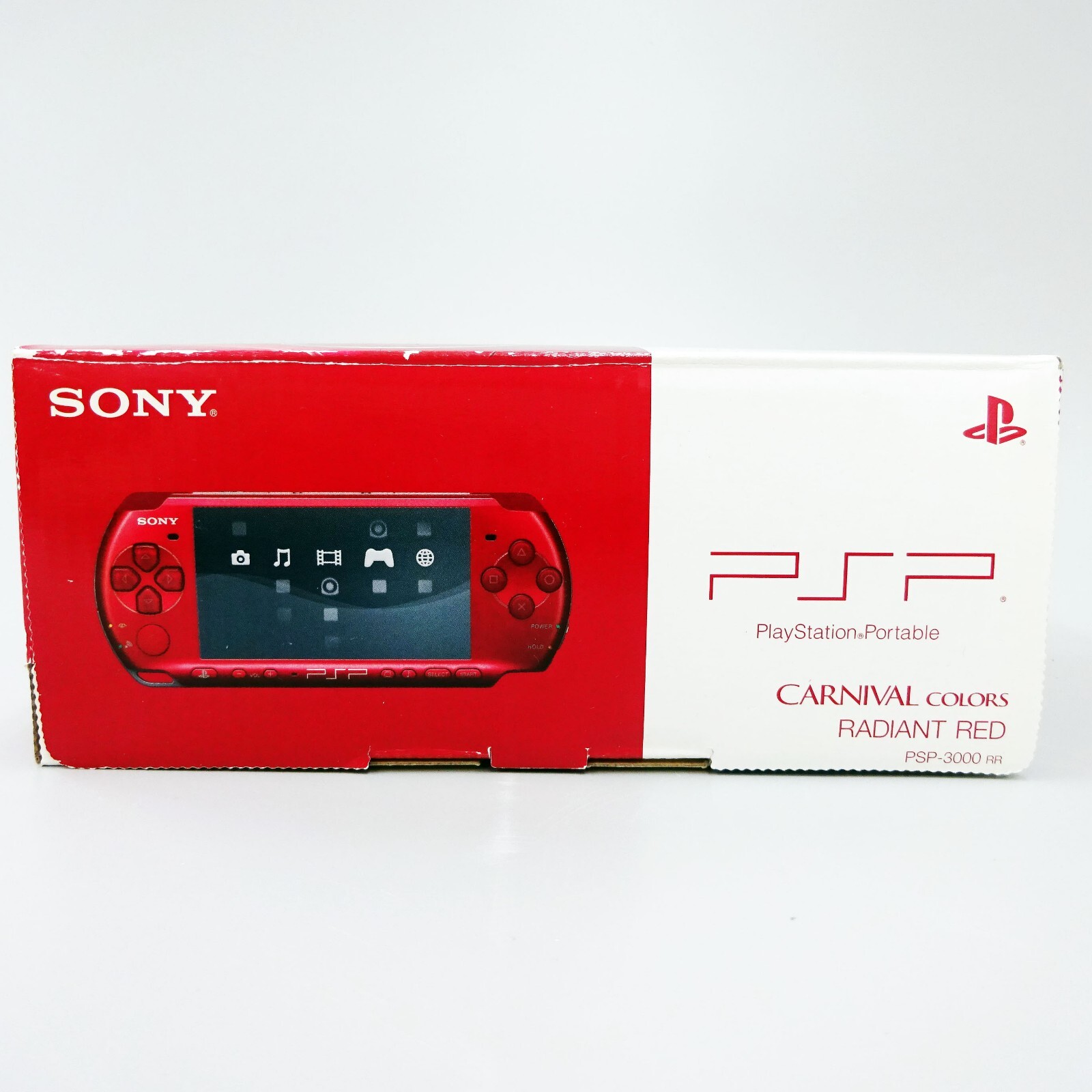SONY PSP Playstation Portable Console Radiant Red PSP-3000 Japan New