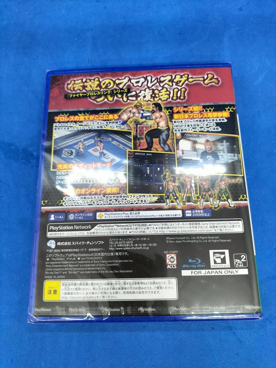 SPIKE CHUNSOFT FIRE PRO WRESTLING WORLD PS4 PlayStation4