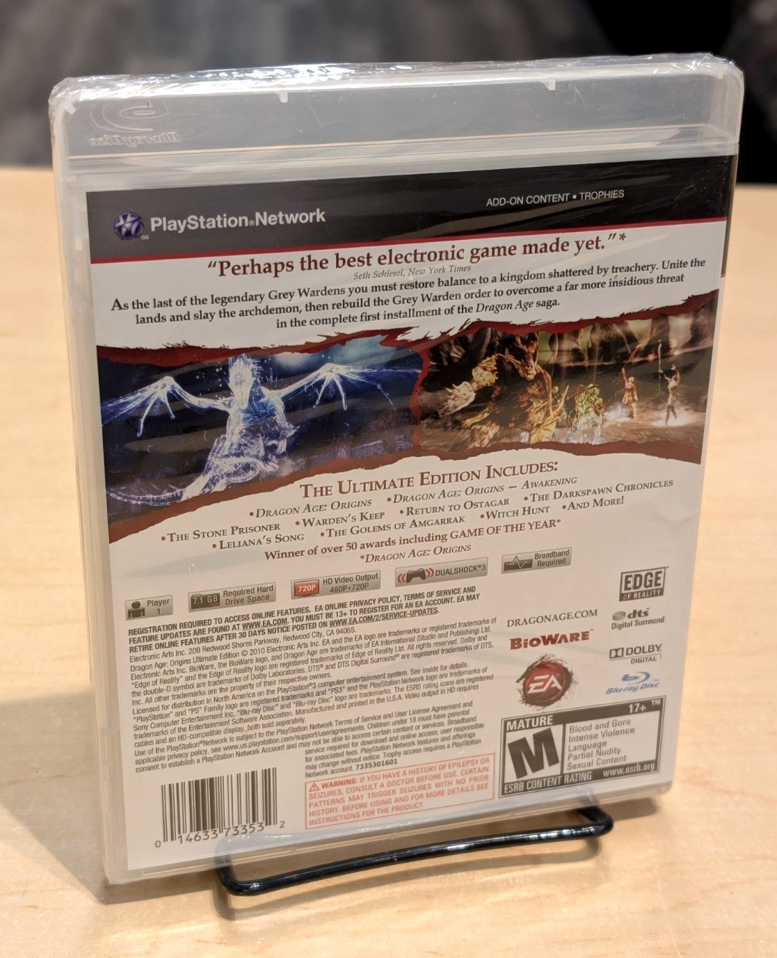 Dragon Age: Origins {Ultimate Edition} (PlayStation 3) BRAND NEW, SEALED!