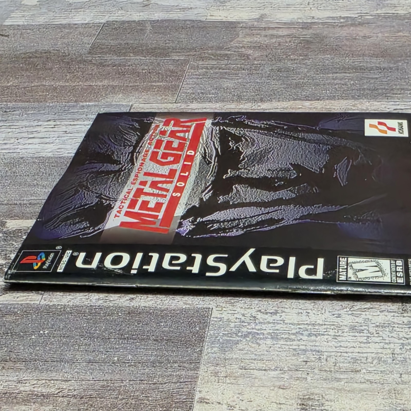 Sony PlayStation PS1 Metal Gear Solid Black Label CIB Tested Complete CIB