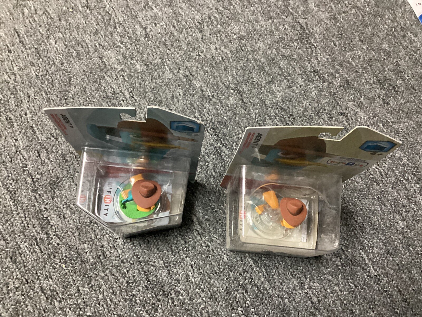 Disney Infinity Phineas and Ferb Agent P Figure Toys R Us Platypus Set Of 2