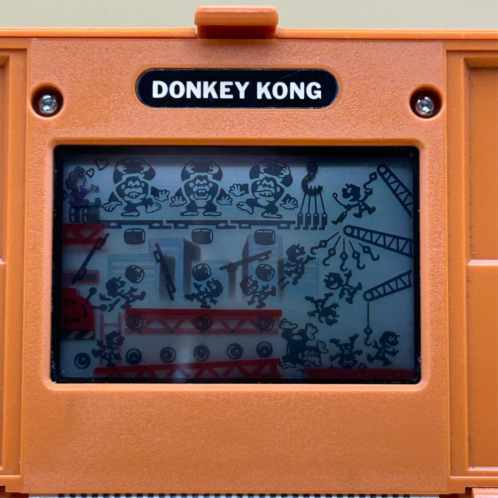 Nintendo Game & Watch DONKEY KONG DK-52 1982 Vintage Japan
