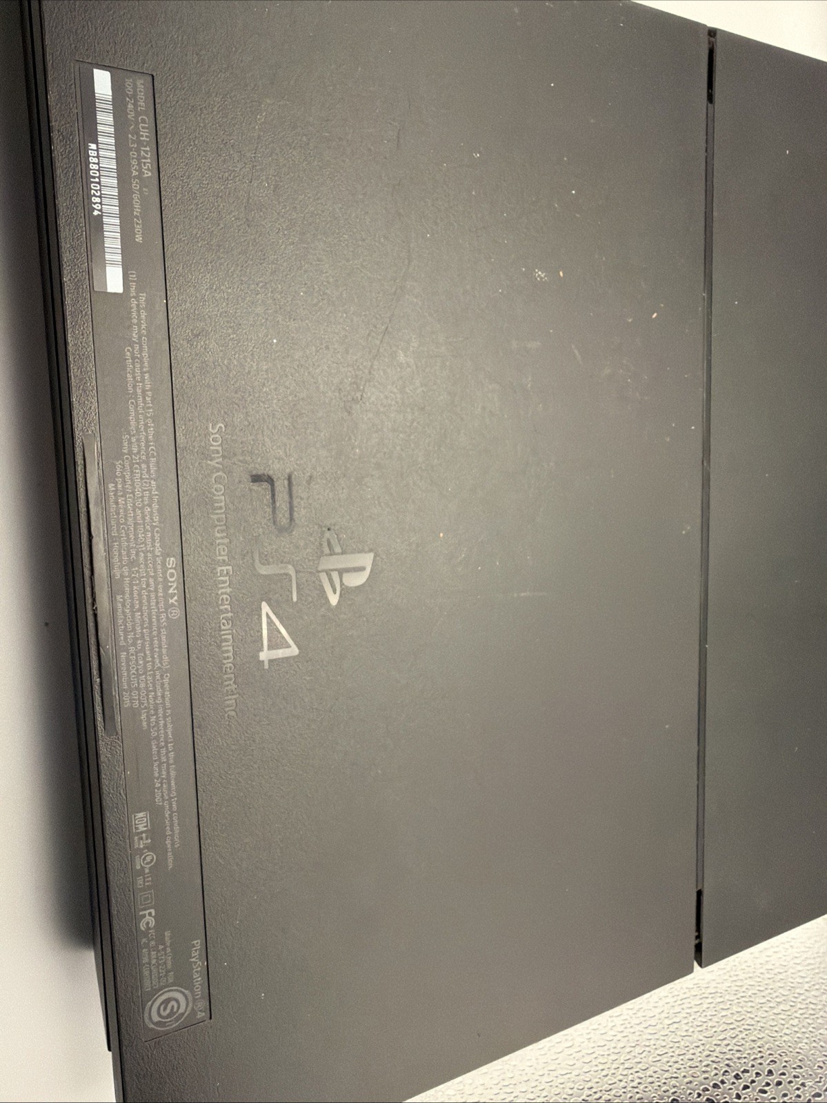 Sony PlayStation 4 500GB Console – Black With Controller, Power, & HDMI Tested
