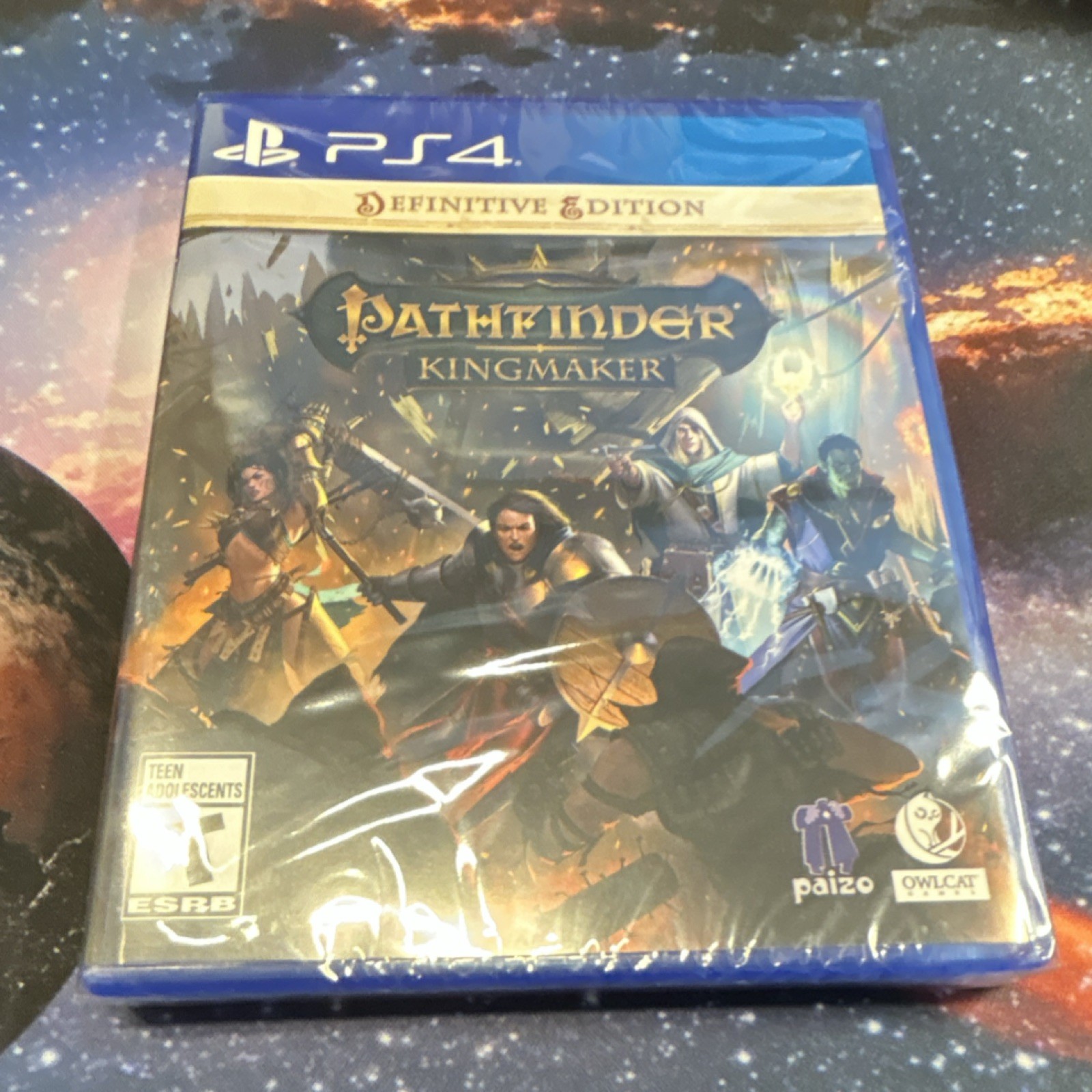 NEW SEALED Pathfinder Kingmaker Definitive Edition PS4 Deep Silver T-Teen 2020