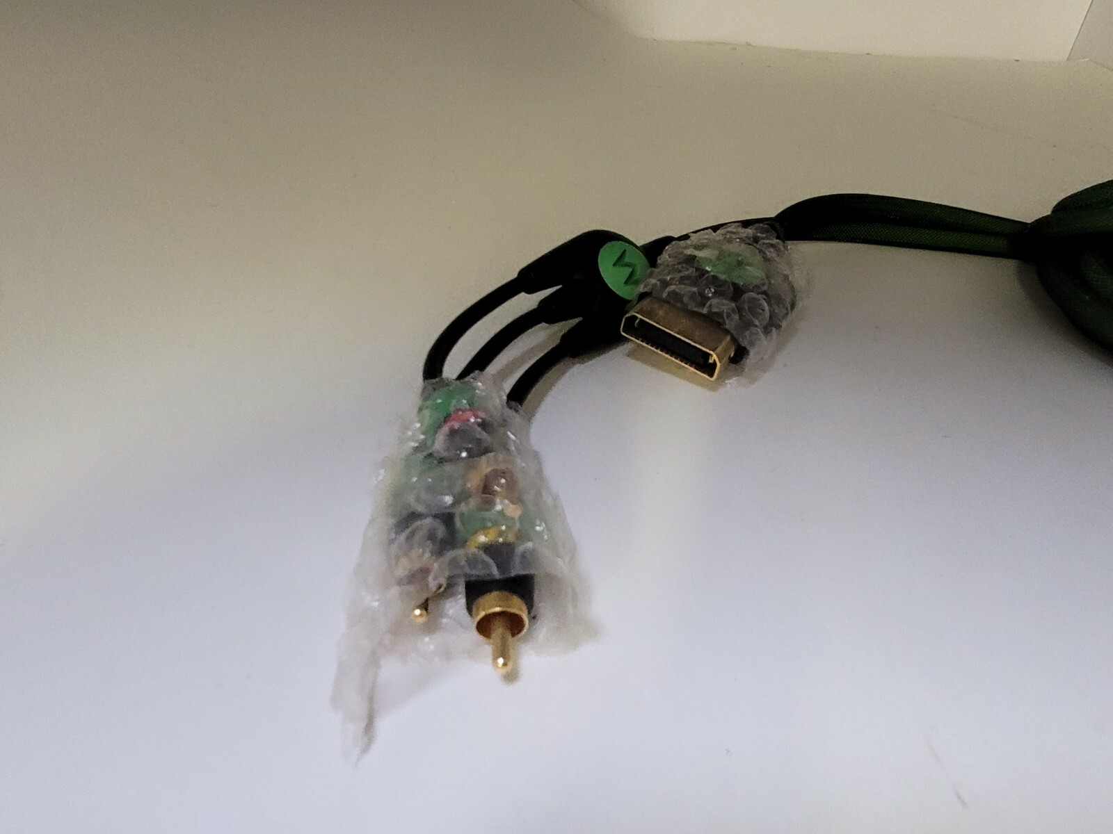 Official Monster Gamelink 300 RCA AV Composite Cable for ORIGINAL XBOX 10FT