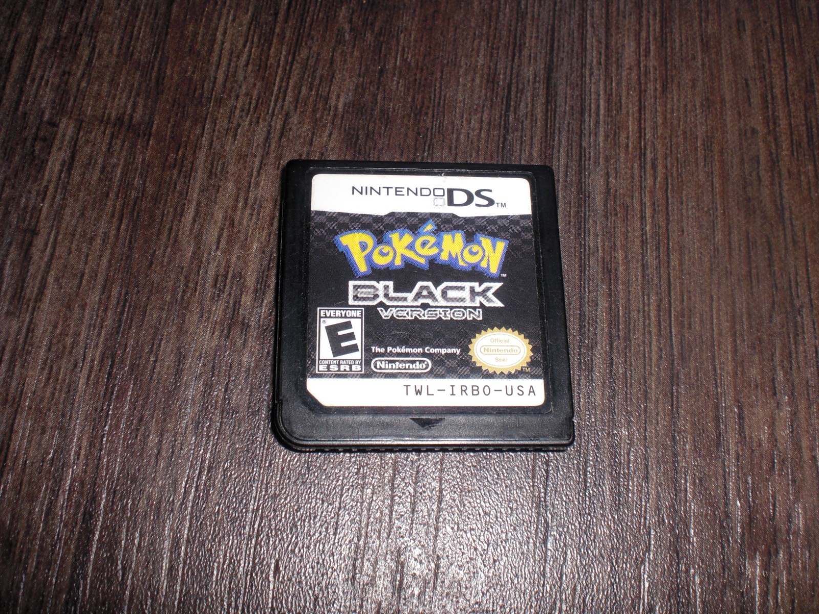 Pokemon Black 1 Version AUTHENTIC GENUINE Game Nintendo DS DSi 3DS 2DS XL TESTED