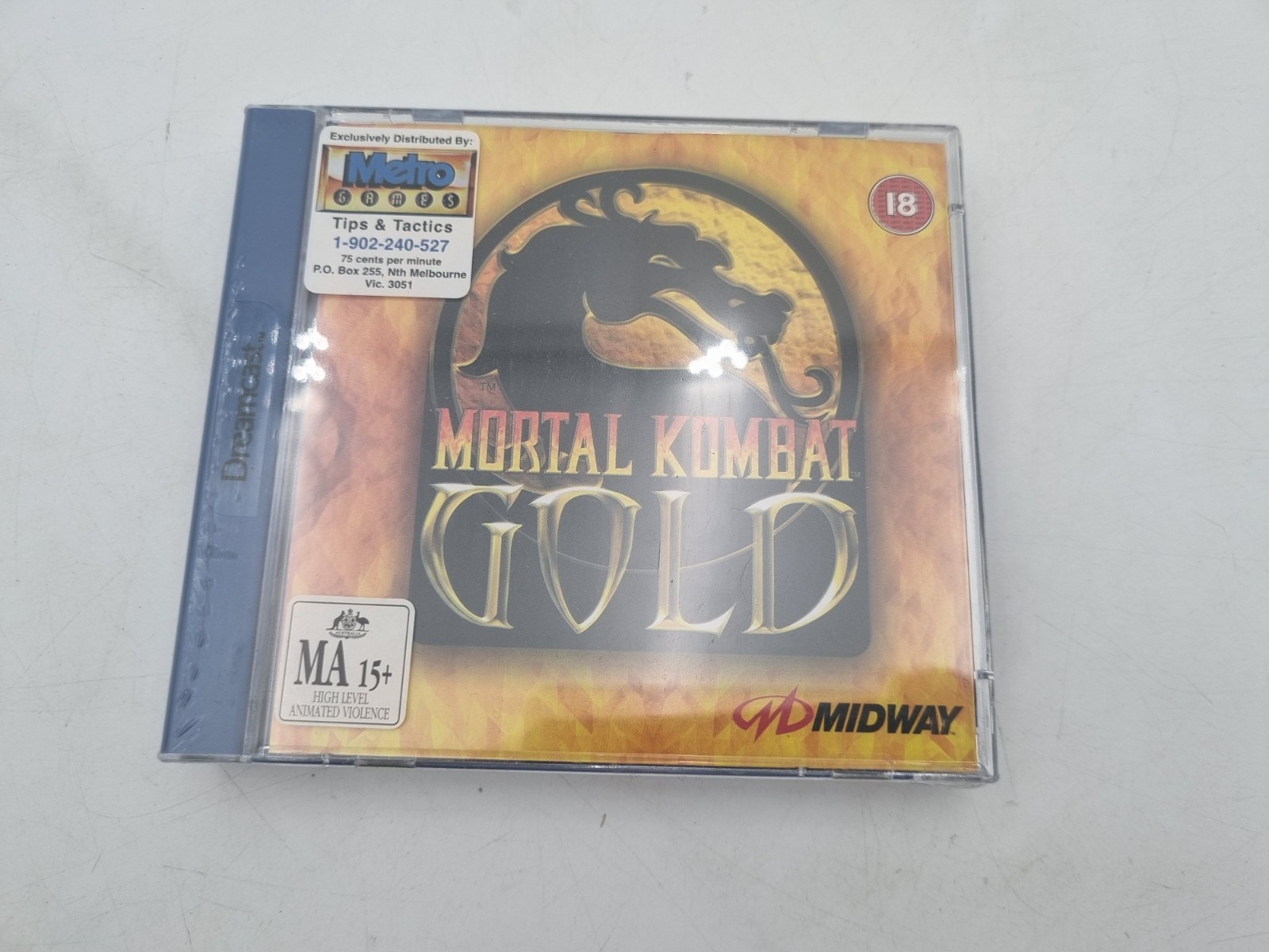 Mortal Kombat Gold – BRAND NEW SEALED – SEGA Dreamcast Video Game PAL