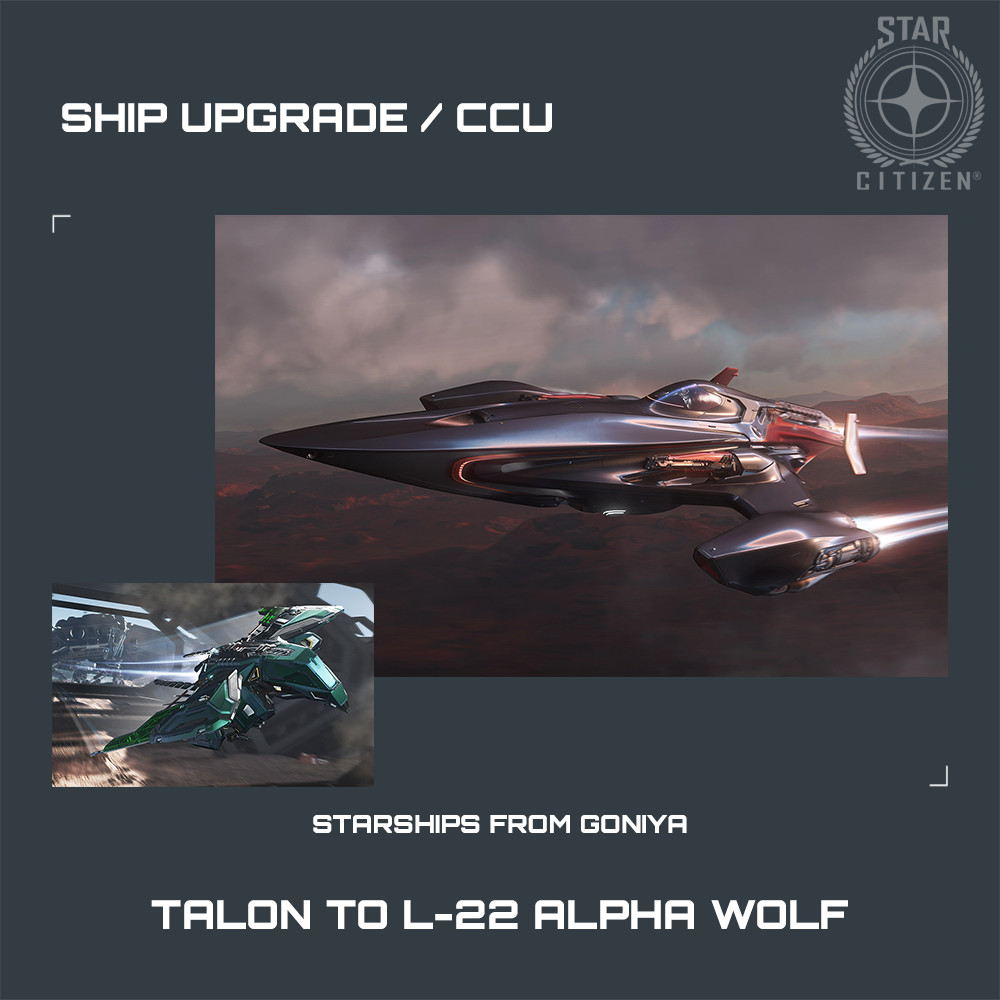 STAR CITIZEN – KRUGER L-22 ALPHA WOLF UPGRADE – (CCU)