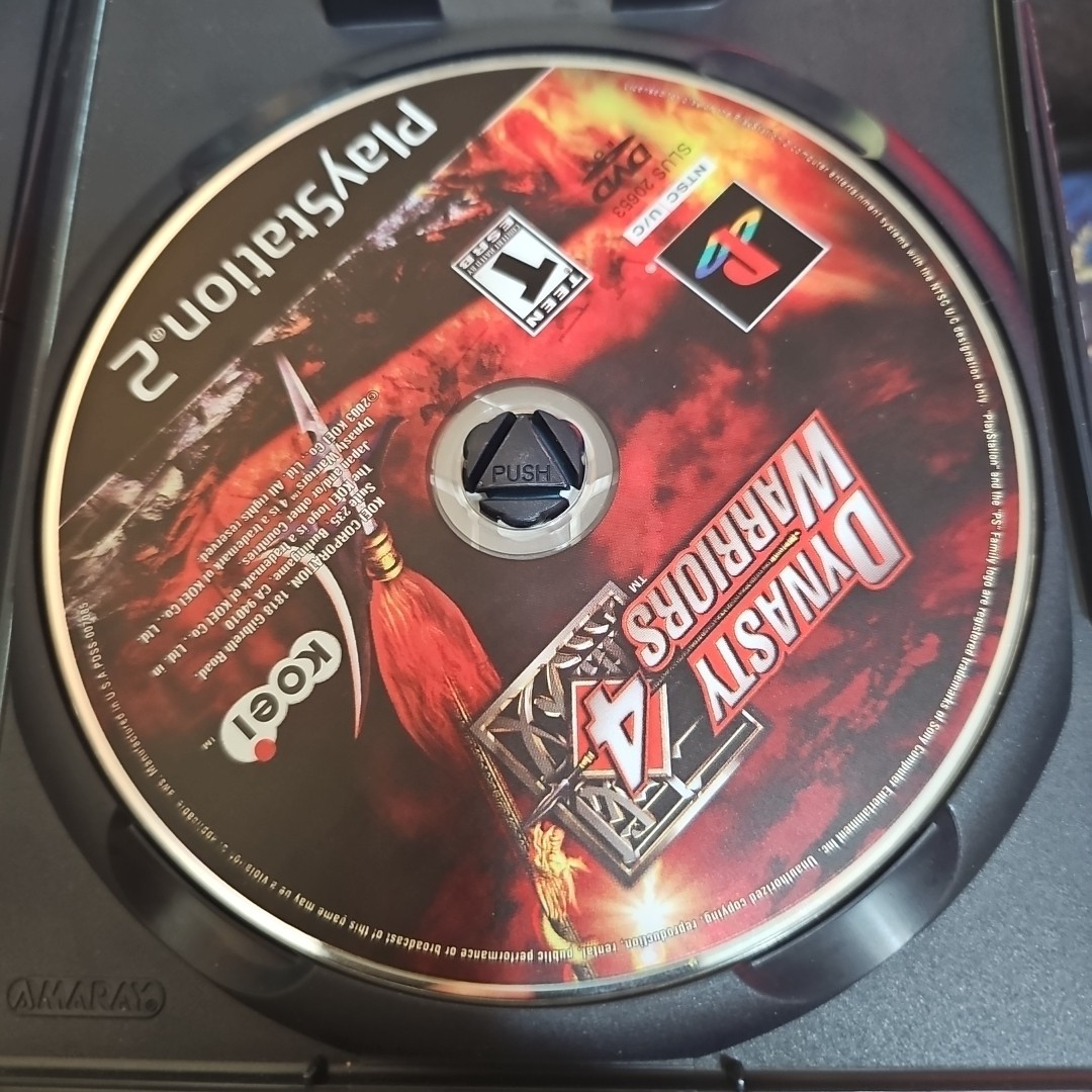 Dynasty Warriors 4 PlayStation 2 PS2 CIB W/ Registration, Working Well