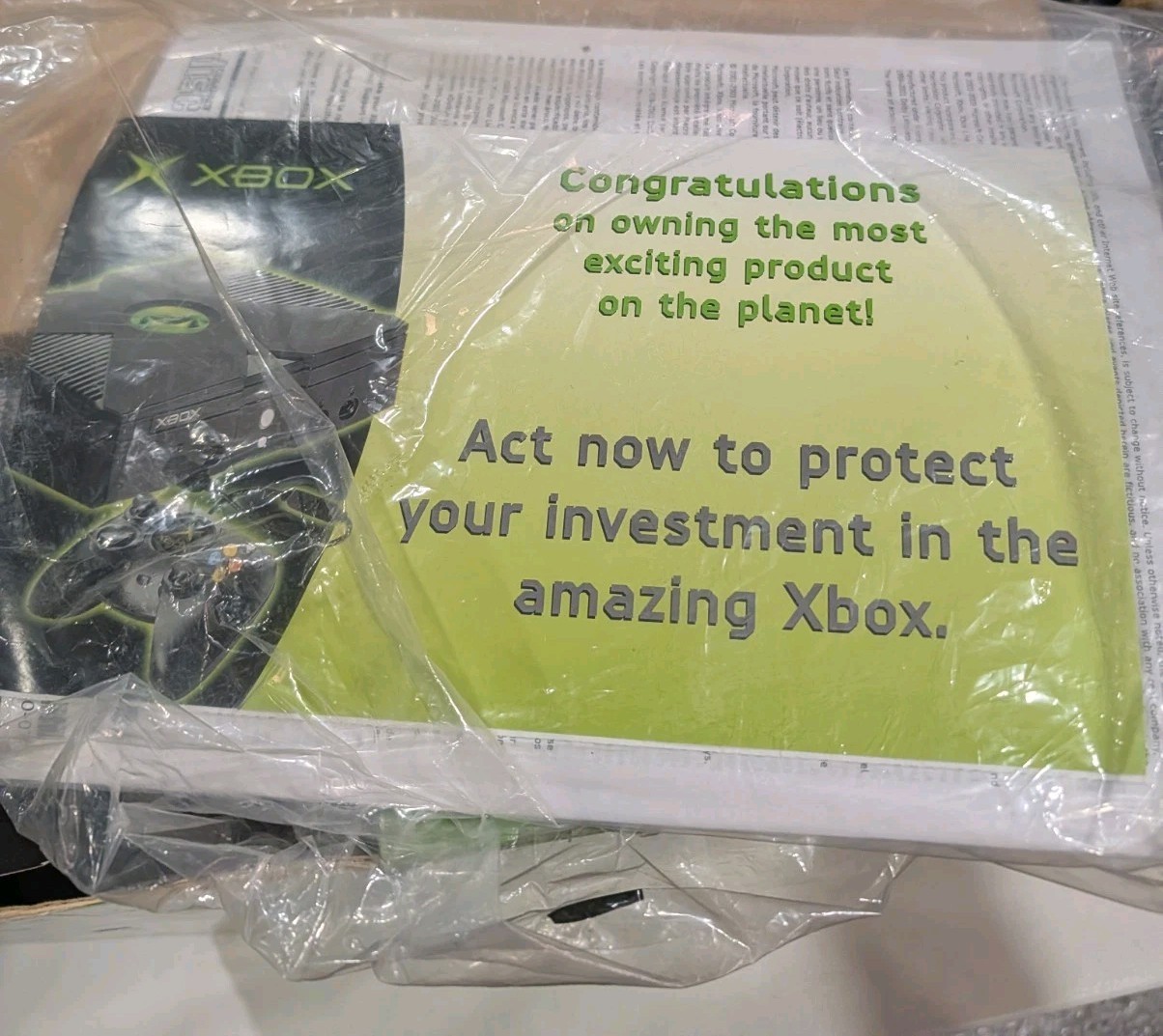 Microsoft Xbox Original Console Retail Box – BOX ONLY