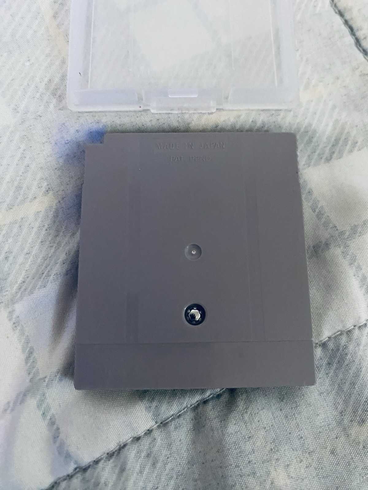 Original Nintendo Game Boy Gray Console & Star Wars Red Label Game Please RAED!