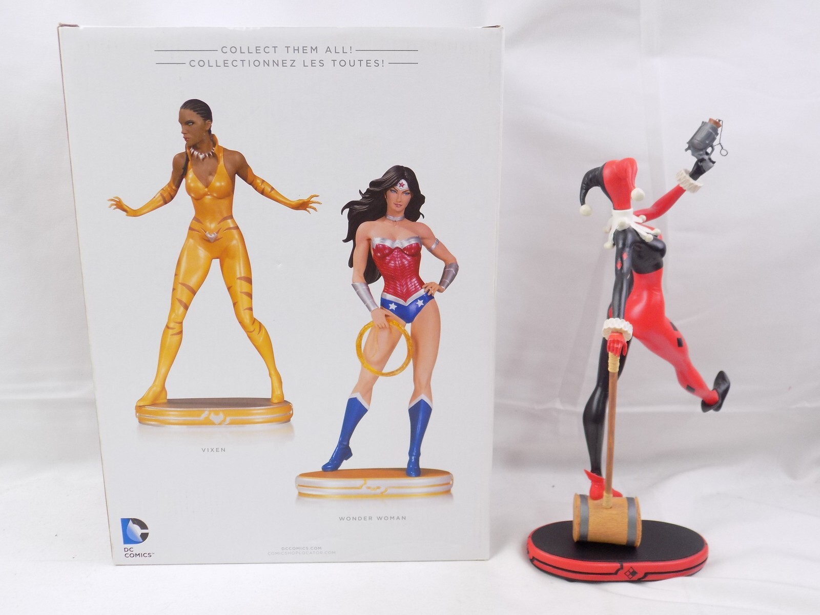 Boxed Like New DC Collectibles Comic Cover Girls Harley Quinn Numbered Limite…
