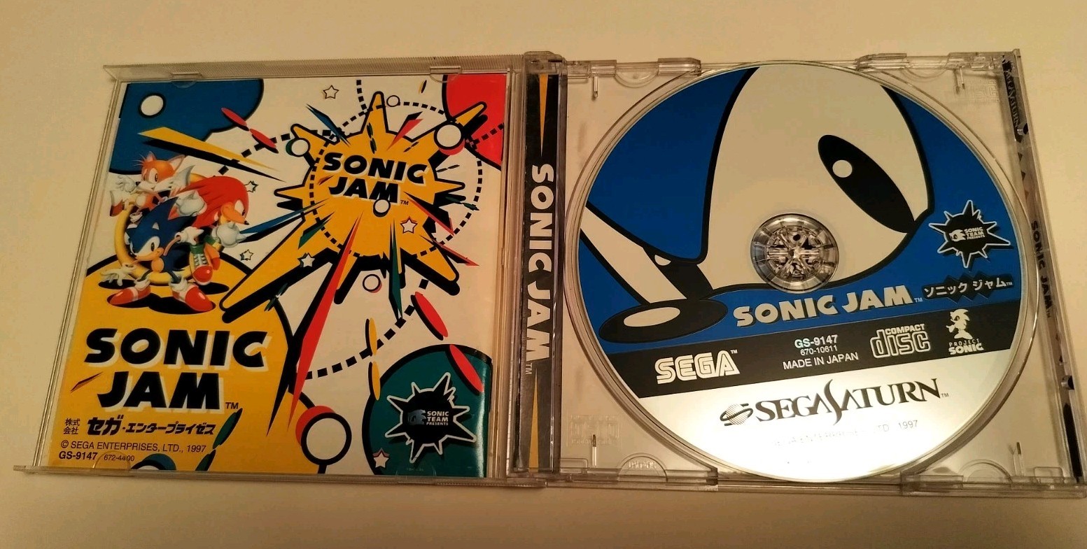Sonic Jam For Sega Saturn Japanese Gaming Console – Sonic The Hedgehog