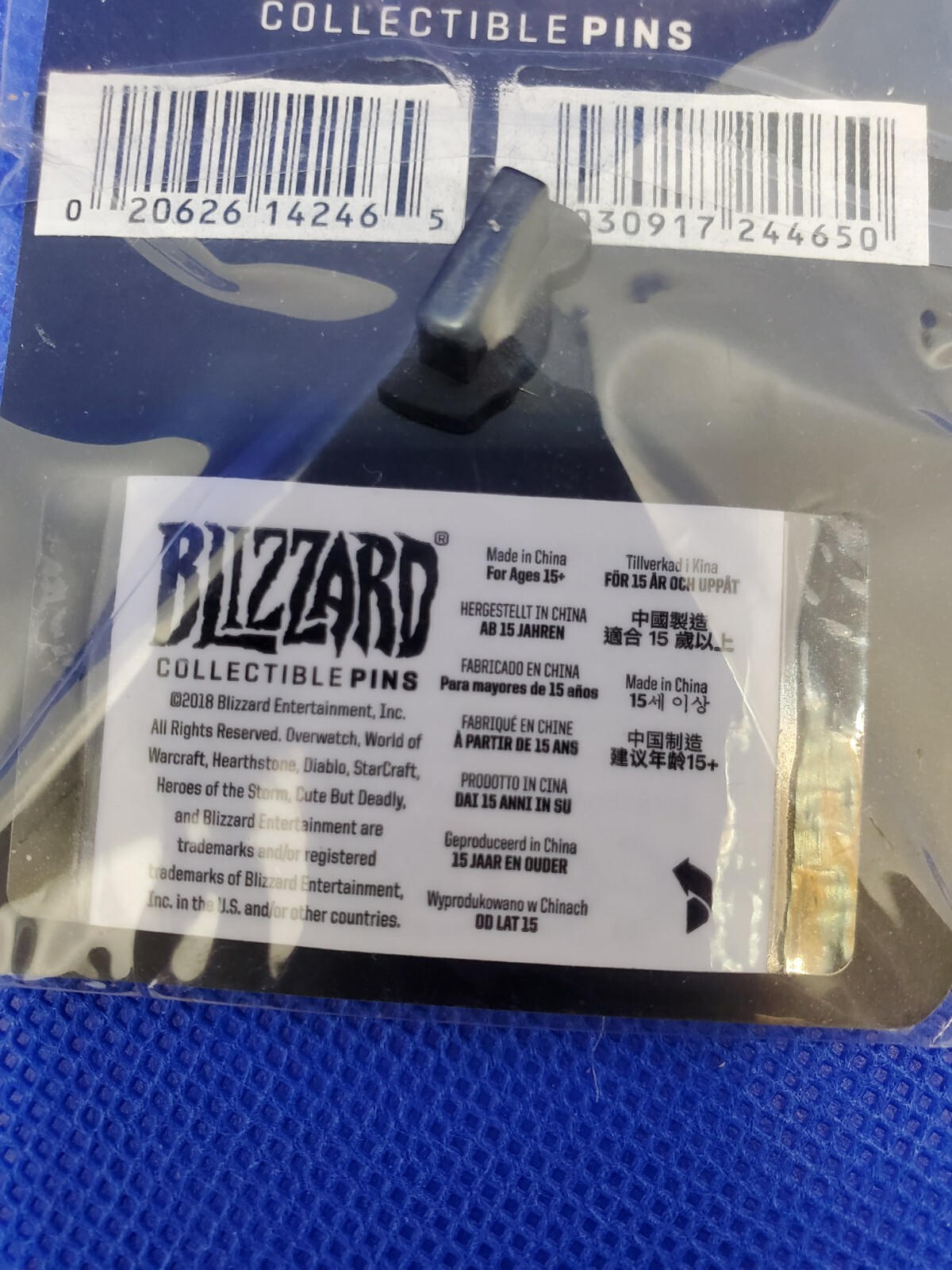 Overwatch League LONDON SPITFIRE Exclusive Sealed HTF Blizzard Button Esports