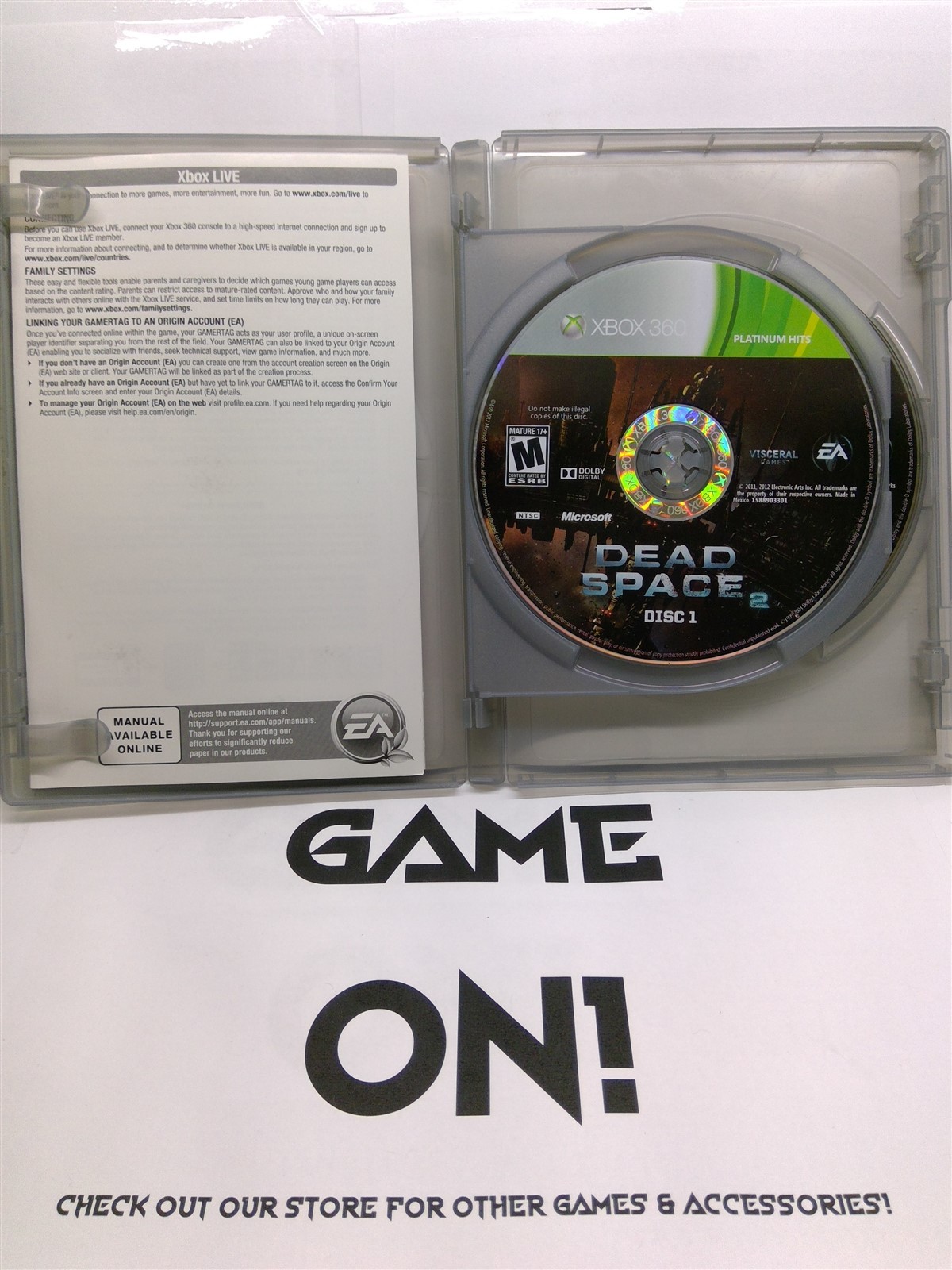Dead Space 2 (Xbox 360, 2011) Complete Tested Working – Free Ship
