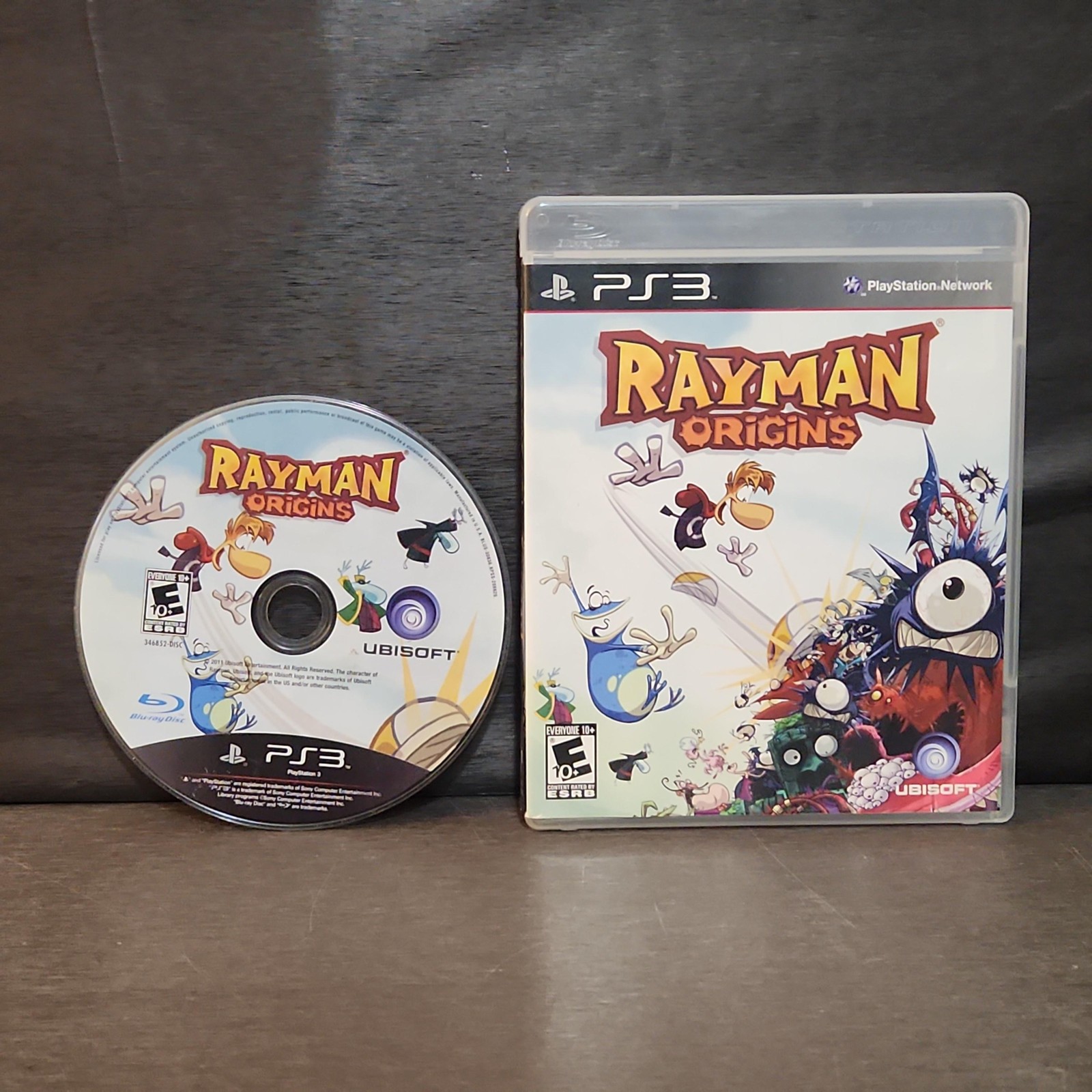 Rayman Origins Sony PlayStation 3 PS3 Game Disc Case Ubisoft E10+ NTSC-U/C