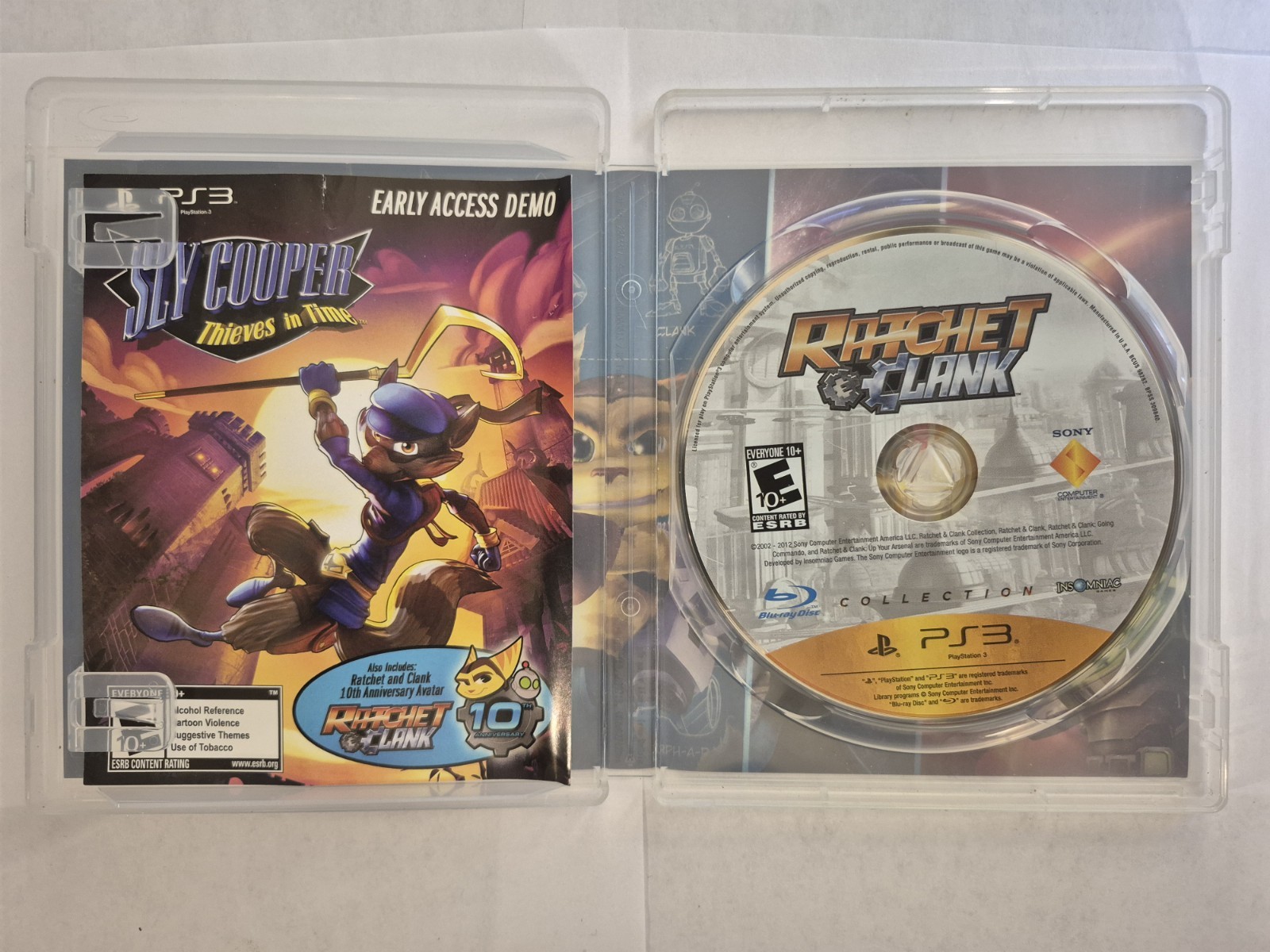 Ratchet & Clank Collection Sony PlayStation 3 PS3 3 game set CIB COMPLETE insert