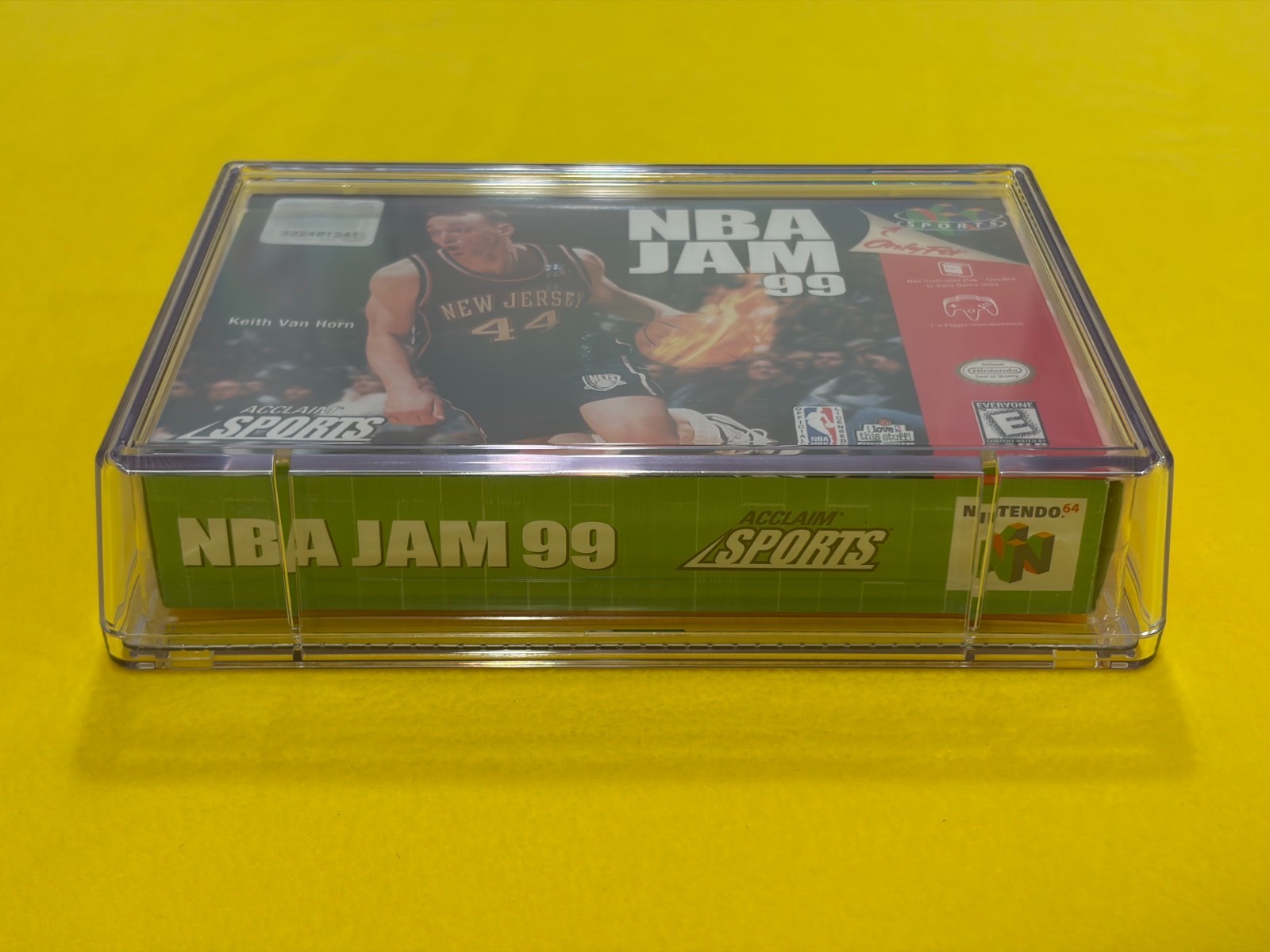 NBA Jam 99 (1st Print, CGC 9.2 w/ 10 GEM Cart!) Nintendo 64 N64 not WATA 😊