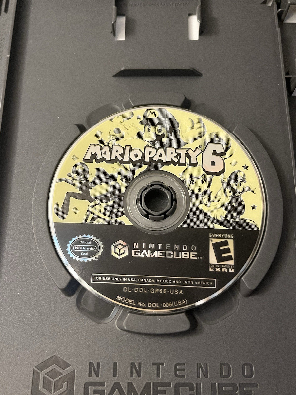 Mario Party 6 (Nintendo GameCube, 2004) – Complete In Box CIB W/ Manual Inserts