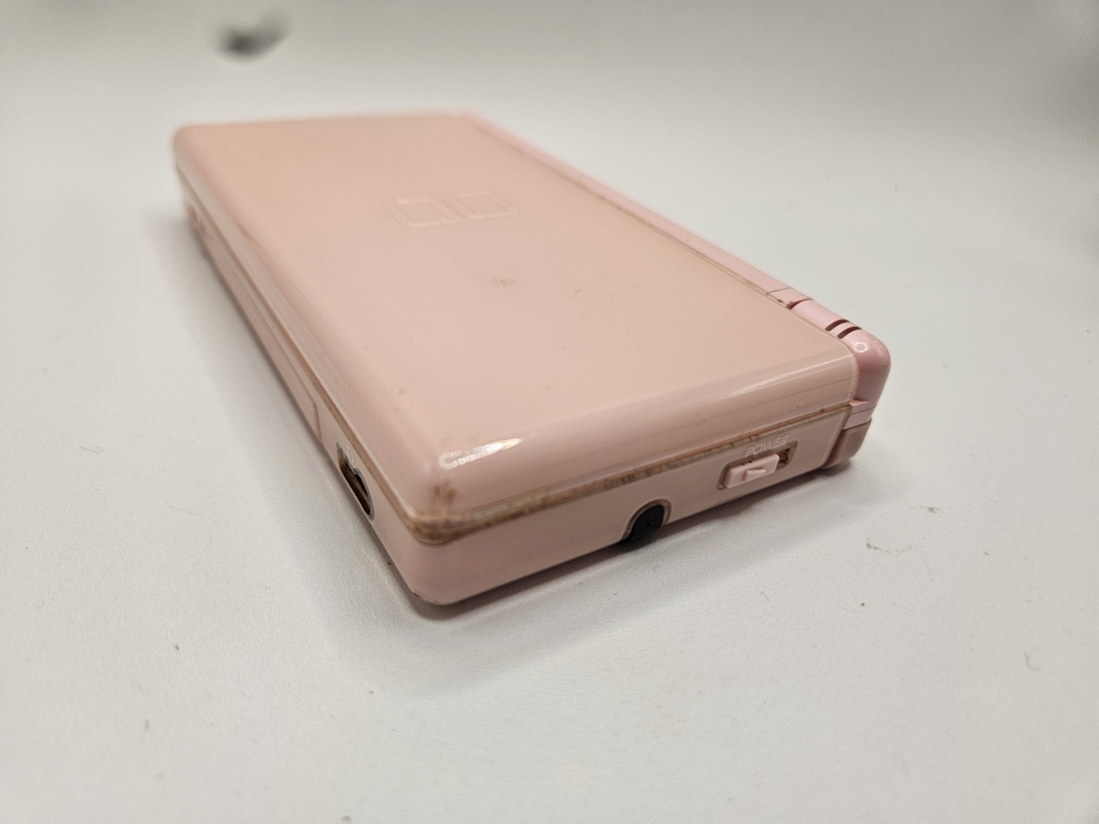 Nintendo DS Lite Pink Console W/ Charger & 9 GBA Games *Tested Pls Read